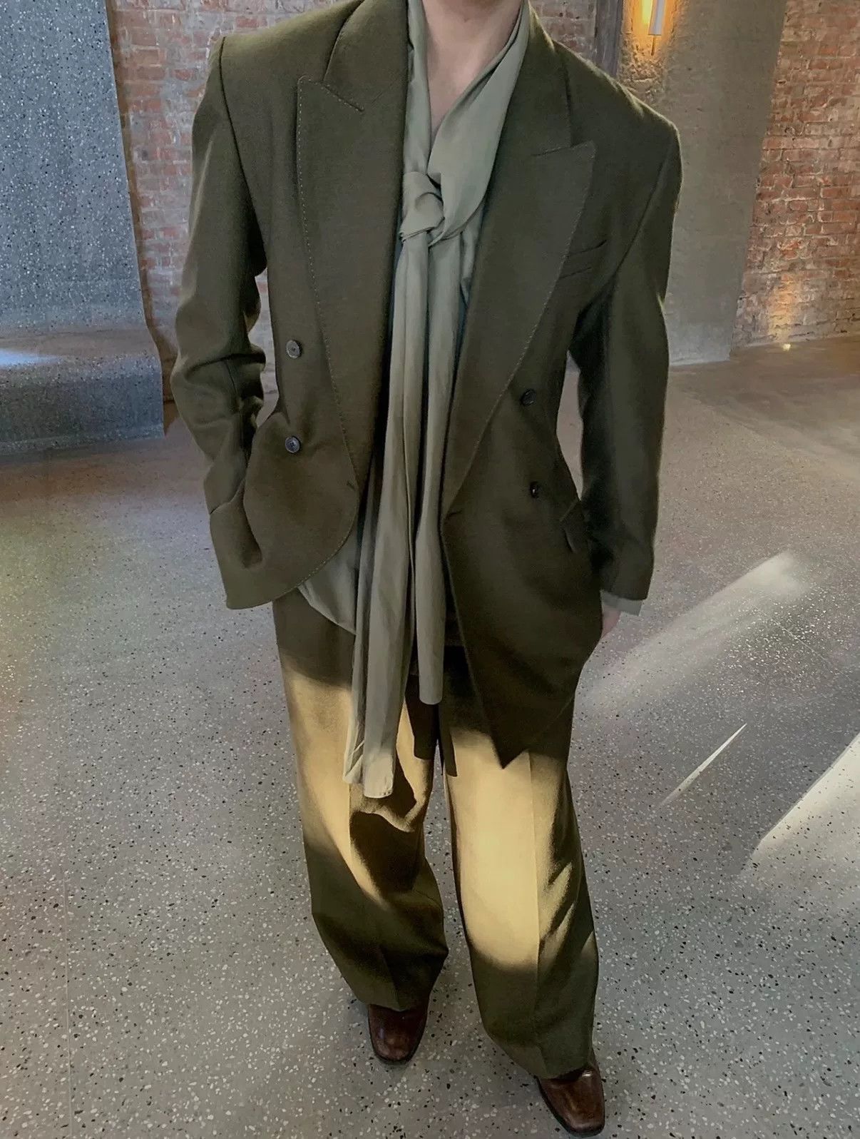 Hed Mayner Hed Mayner 21AW Oversized Collared Shirt Size US M / EU 48-50 / 2 - 4 Thumbnail