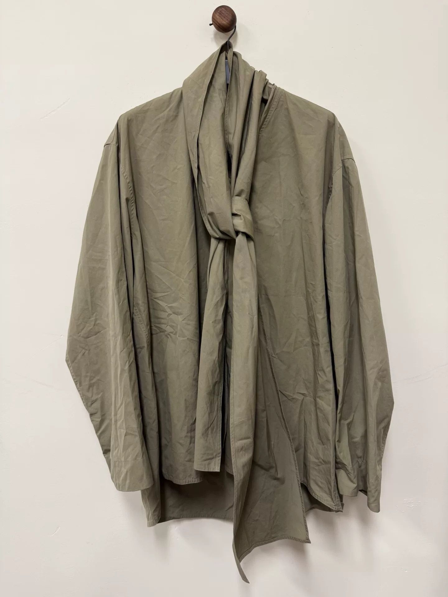 Hed Mayner Hed Mayner 21AW Oversized Collared Shirt Size US M / EU 48-50 / 2 - 2 Thumbnail