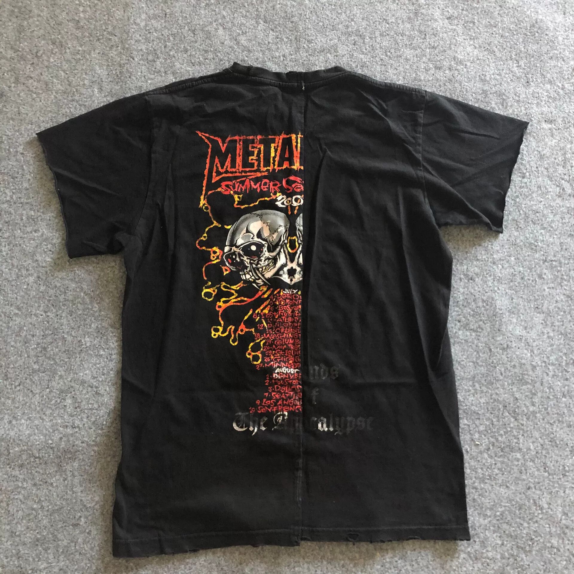 Vintage Metallica Rebuild Vintage Tee Size US M / EU 48-50 / 2 - 2 Thumbnail