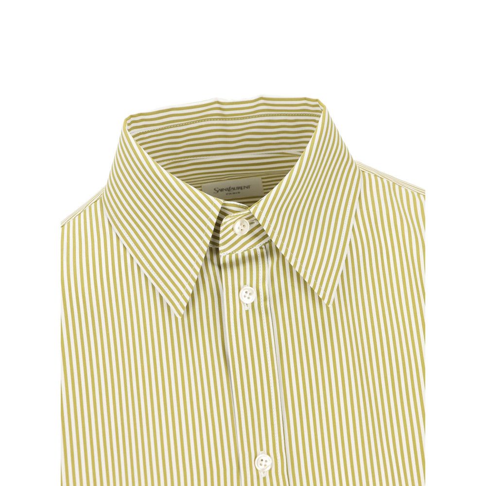 Saint Laurent Paris Saint Laurent NEUTRALS Tops - Shirts Size M / US 6-8 / IT 42-44 - 3 Thumbnail