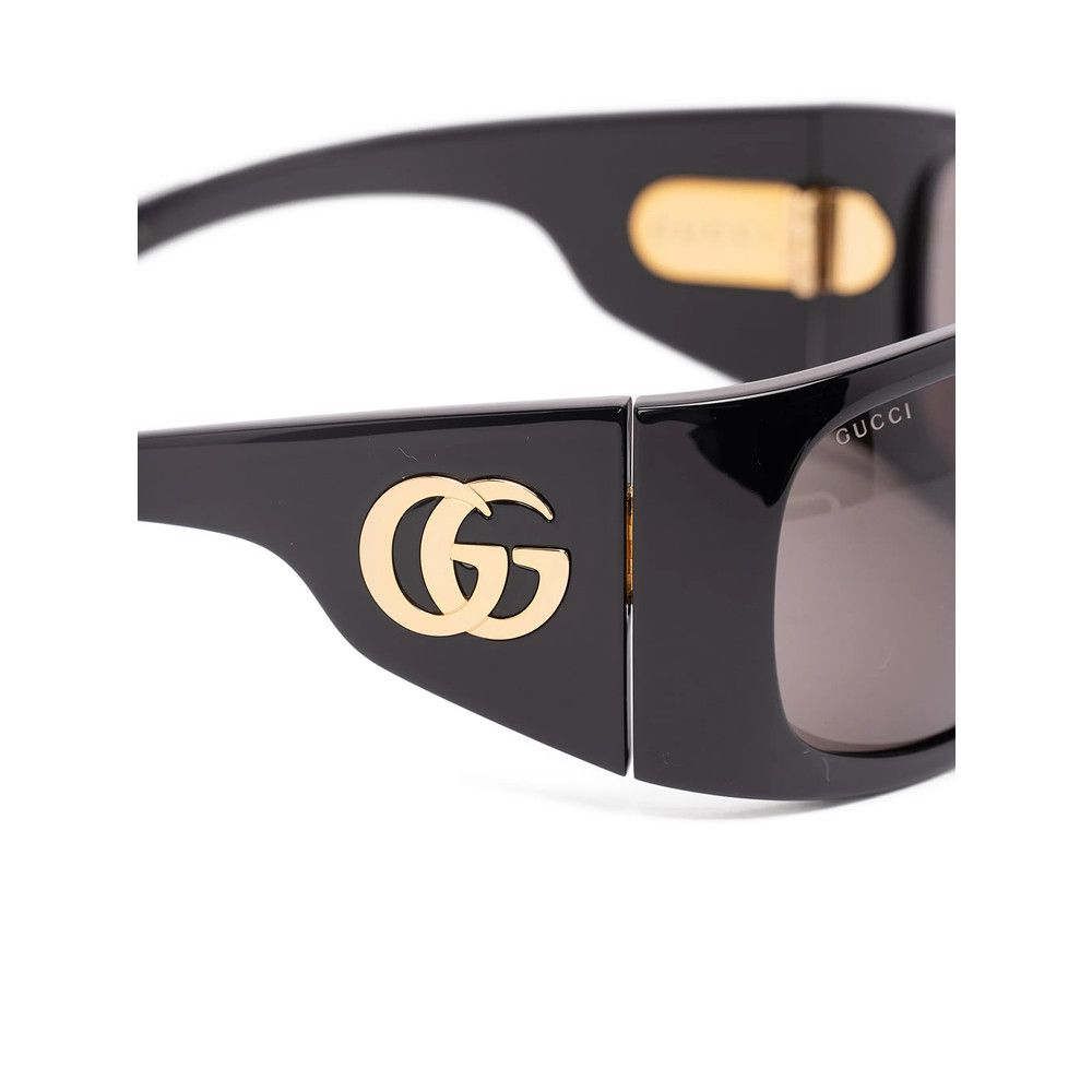 Gucci Gucci BLACK Sunglasses Size ONE SIZE - 5 Thumbnail