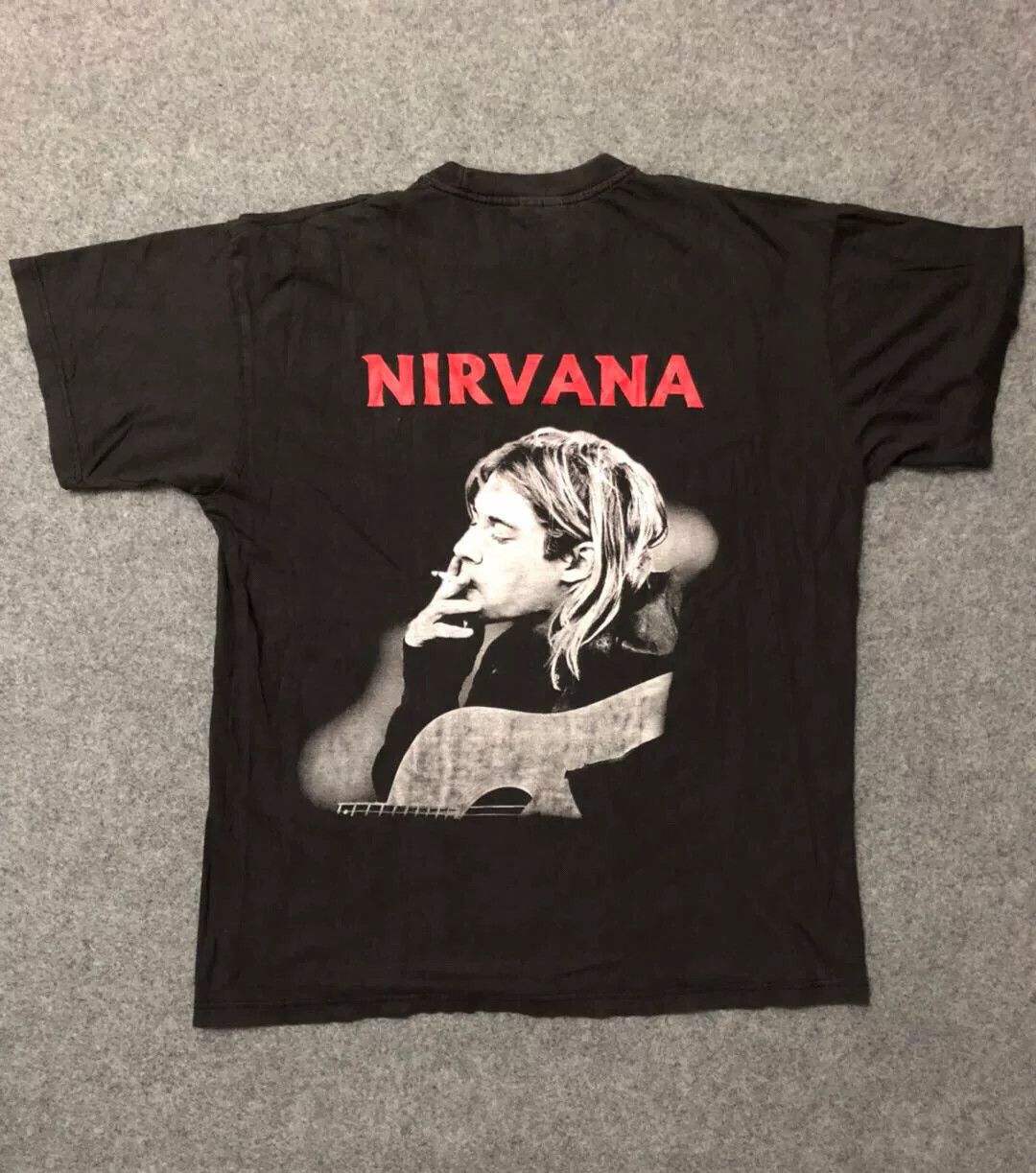 Nirvana Kurt Cobain 90s Nirvana Vintage Tee Size US XL / EU 56 / 4 - 2 Thumbnail