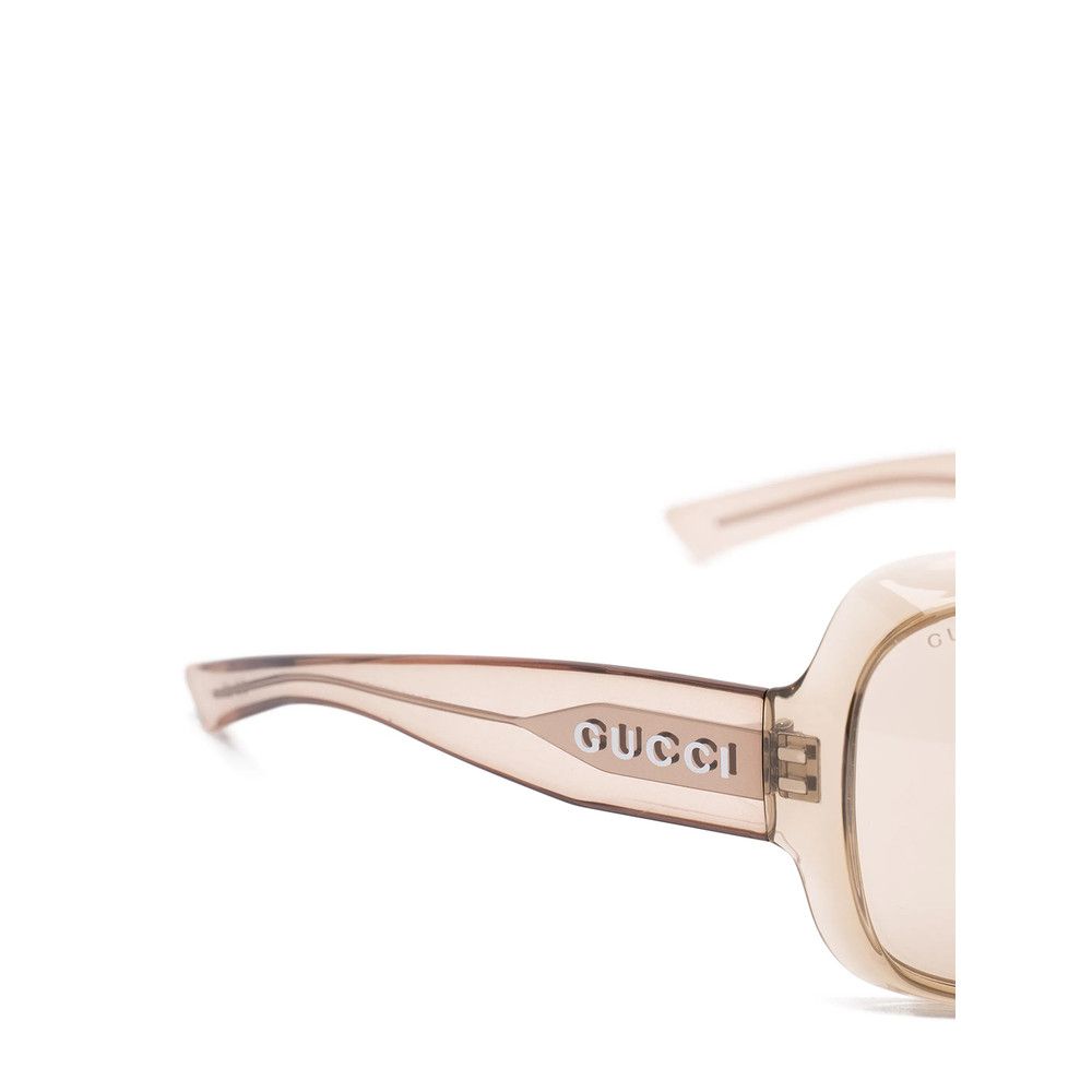 Gucci Gucci NEUTRALS Sunglasses Size ONE SIZE - 4 Thumbnail