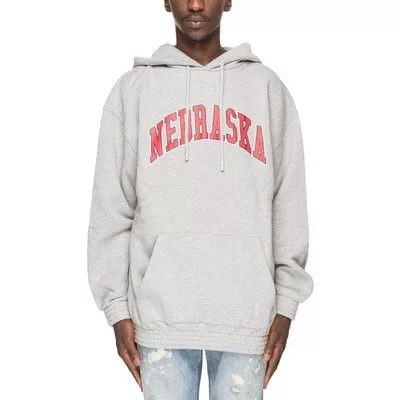 Vintage Vintage 90s Nebraska Hoodie Size US L / EU 52-54 / 3 - 6 Thumbnail