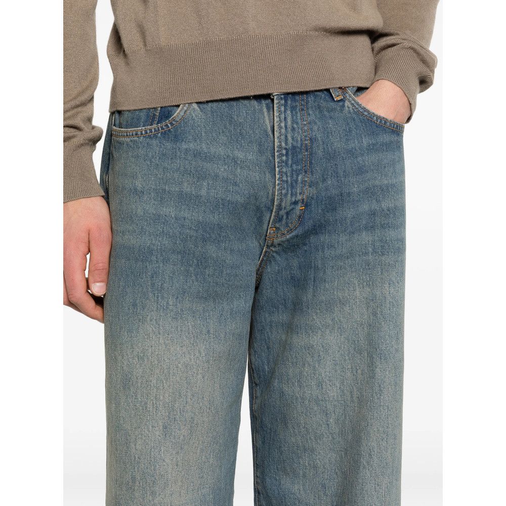 JEANERICA Jeanerica BLUE Denim - Regular & Straight-Leg Jeans Size US 30 / EU 46 - 3 Thumbnail