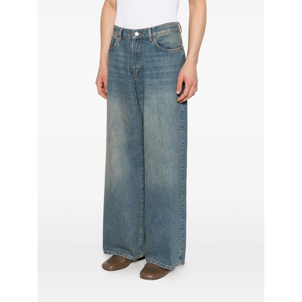 JEANERICA Jeanerica BLUE Denim - Regular & Straight-Leg Jeans Size US 34 / EU 50 - 2 Thumbnail