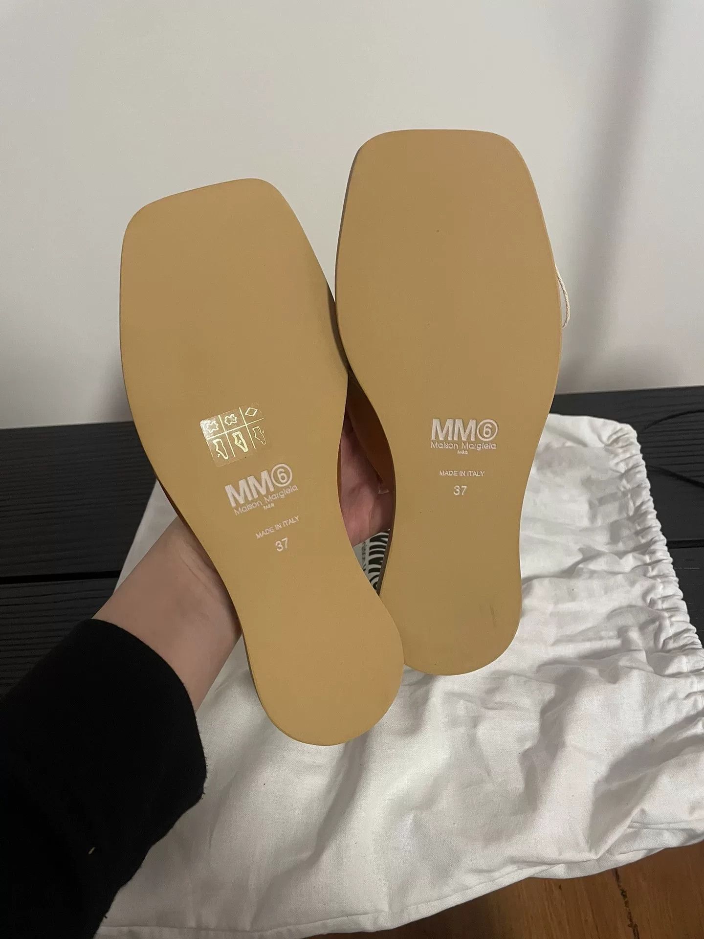 MM6 MM6 Low-Heel Slide Sandals Size US 6 / IT 36 - 3 Thumbnail