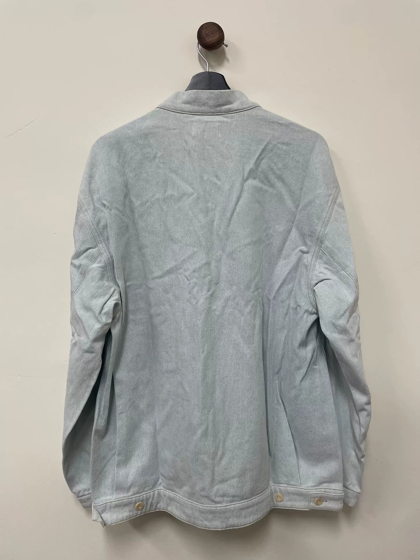 Lemaire Lemaire 22SS Light Washed Zip Sweatshirt Size US S / EU 44-46 / 1 - 2 Thumbnail