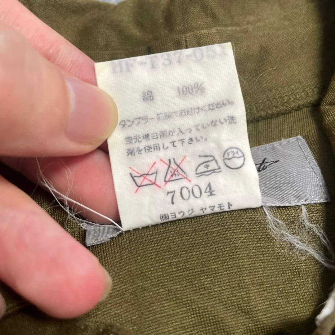 Yohji Yamamoto Yohji Yamamoto 1996SS Short-Sleeve Polo Size US M / EU 48-50 / 2 - 2 Thumbnail