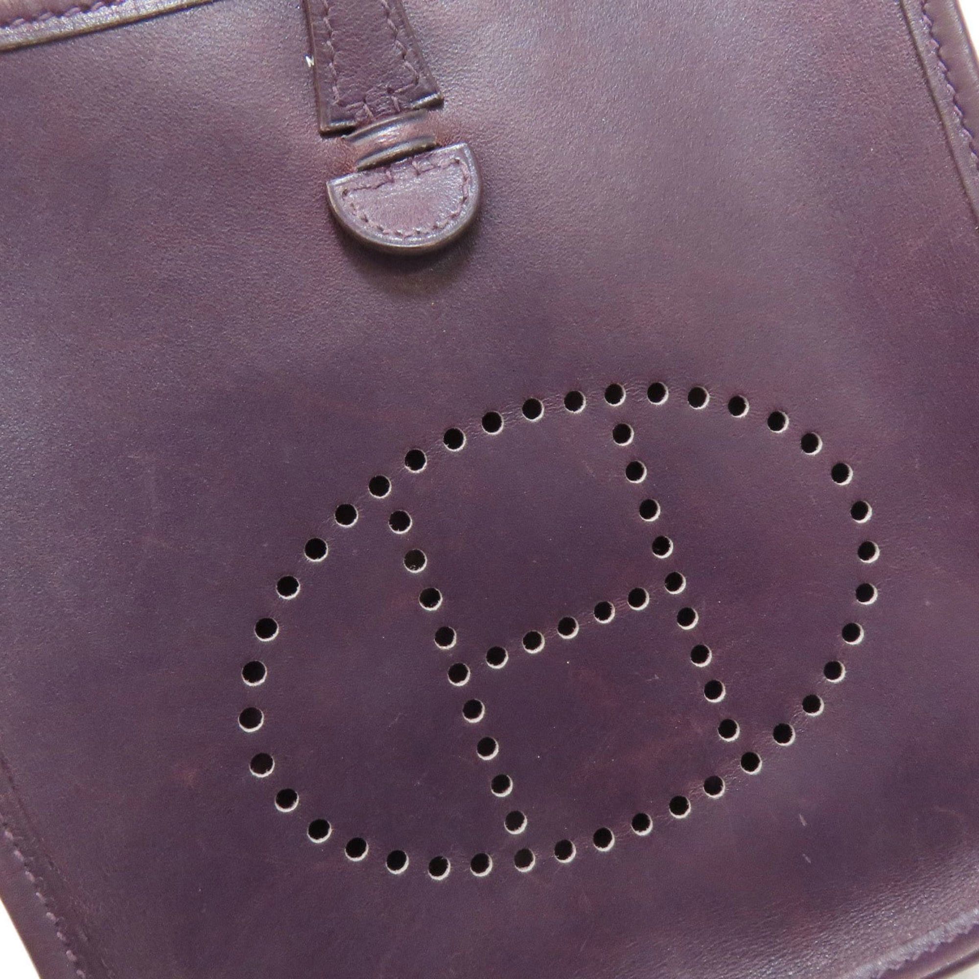 Hermes Hermes Hermès Evelyn TPM shoulder bag in calf leather with silver hardware, women's. Size ONE SIZE - 8 Thumbnail