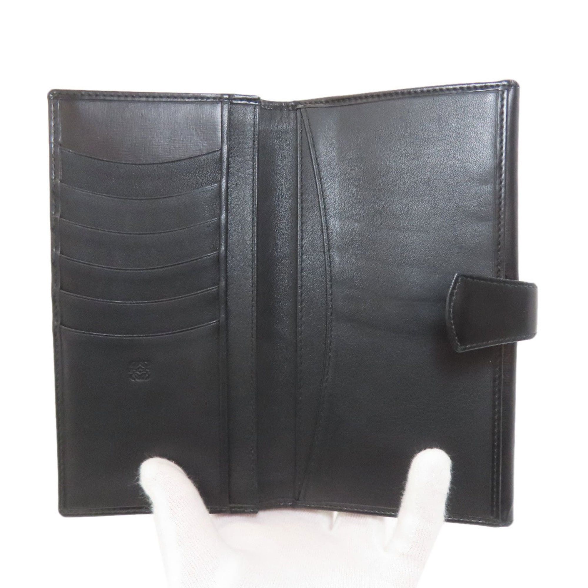 Loewe LOEWE logo long wallet leather women's Size ONE SIZE - 4 Thumbnail