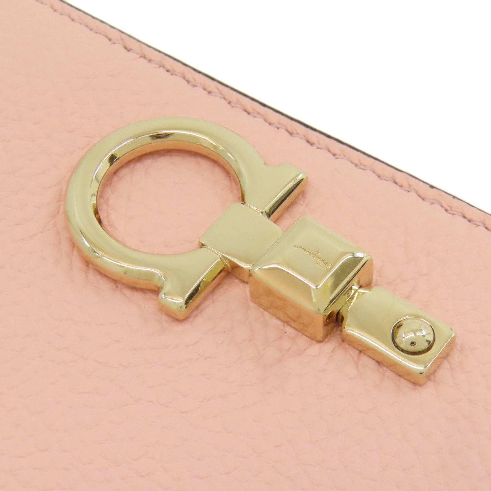 Salvatore Ferragamo Salvatore Ferragamo Gancini hardware bifold leather wallet for women Size ONE SIZE - 13 Thumbnail