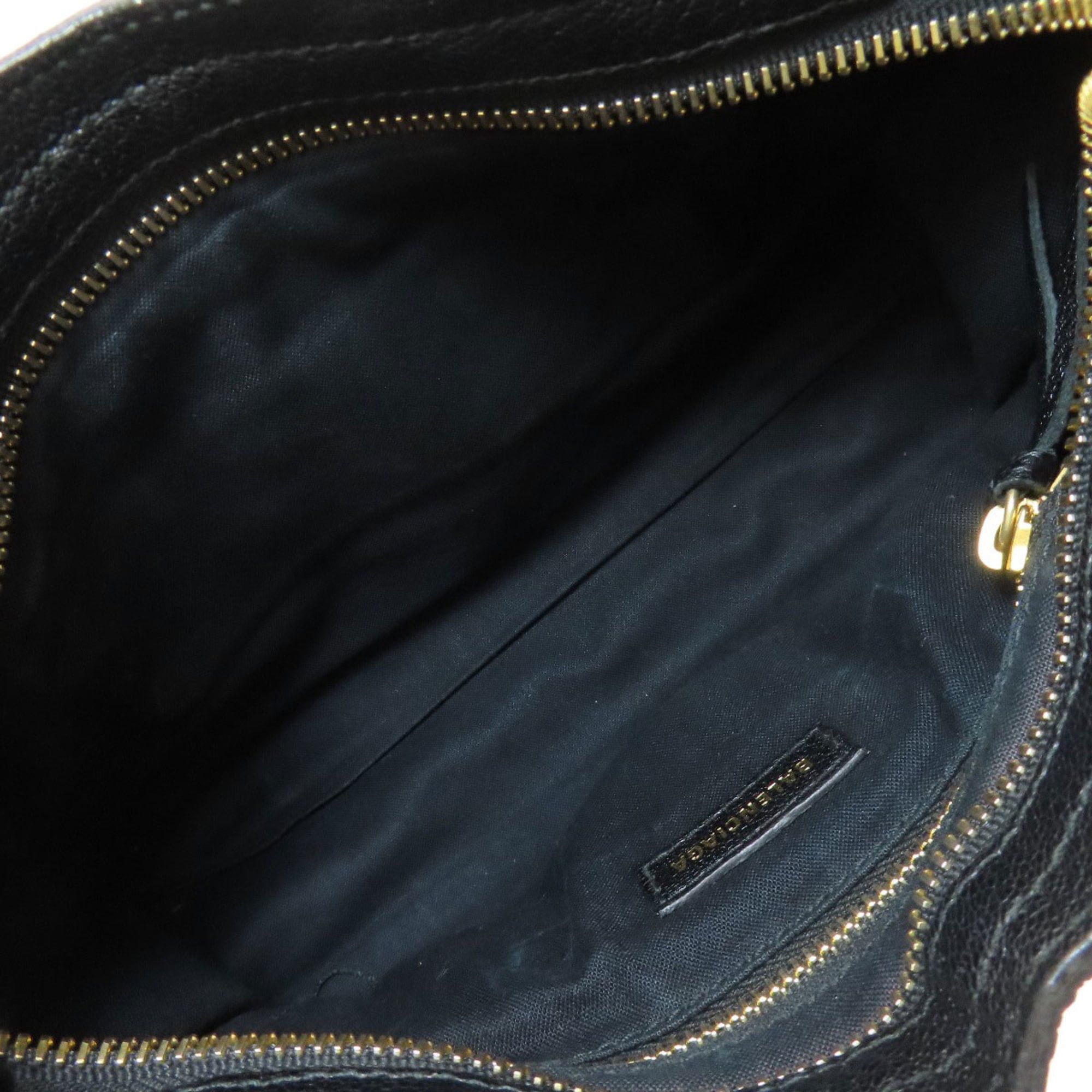 Balenciaga Balenciaga 390160 Classic Metallic Edge Mini City 2-Way Handbag in Calfskin Leather for Women Size ONE SIZE - 5 Thumbnail