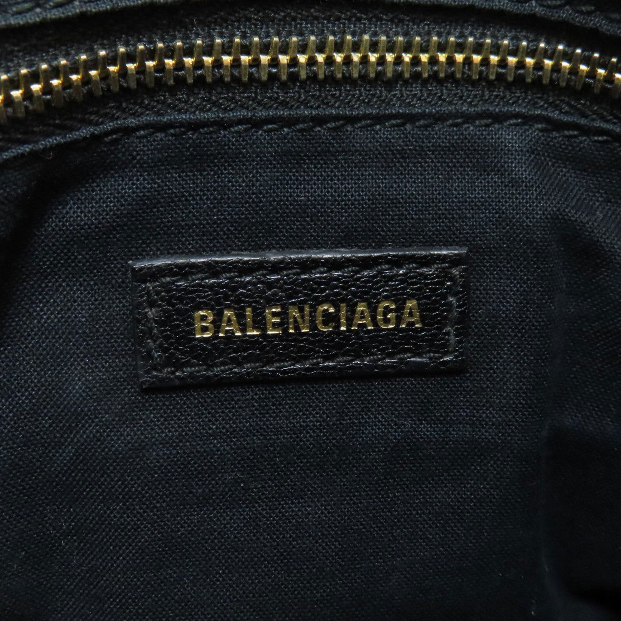 Balenciaga Balenciaga 390160 Classic Metallic Edge Mini City 2-Way Handbag in Calfskin Leather for Women Size ONE SIZE - 6 Thumbnail