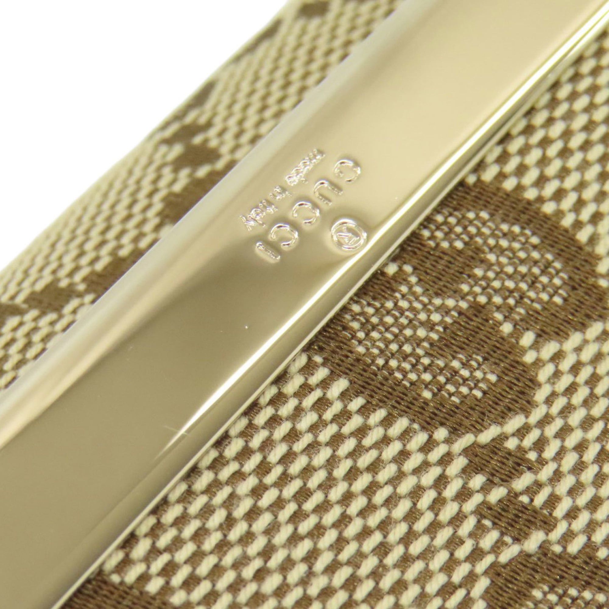 Gucci Gucci 127048 GG Canvas Key Case Canvas/Leather Women's GUCCI Size ONE SIZE - 10 Thumbnail