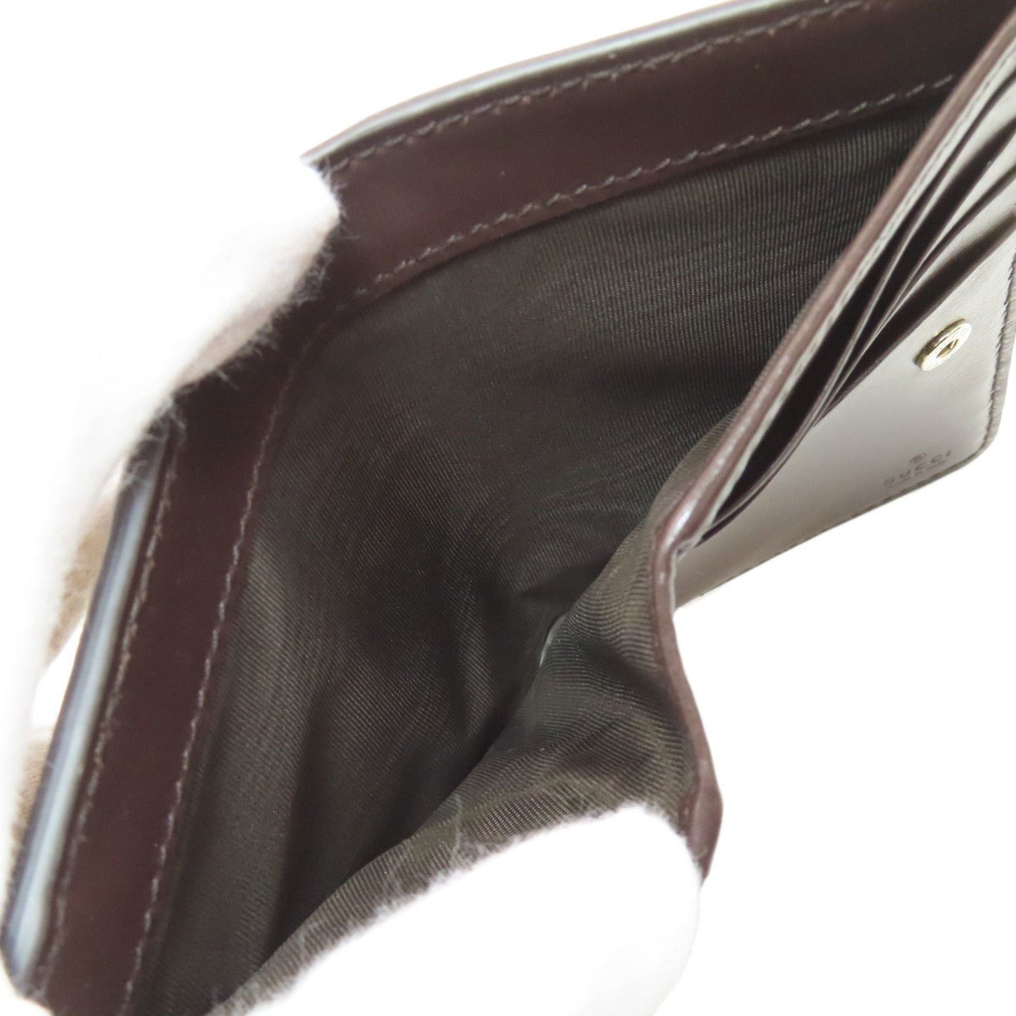 Gucci Gucci 790036 GG Pattern Bifold Wallet Canvas Women's GUCCI Size ONE SIZE - 5 Thumbnail