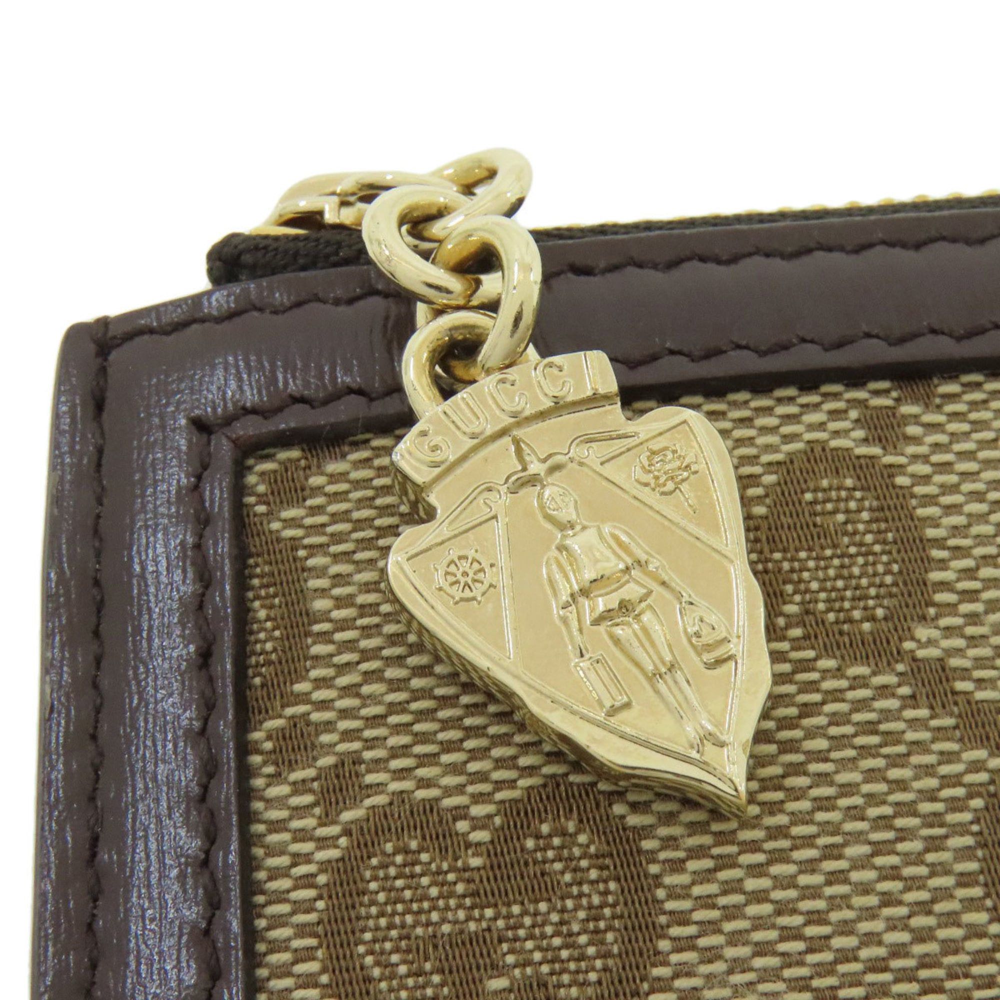 Gucci Gucci 790036 GG Pattern Bifold Wallet Canvas Women's GUCCI Size ONE SIZE - 13 Thumbnail