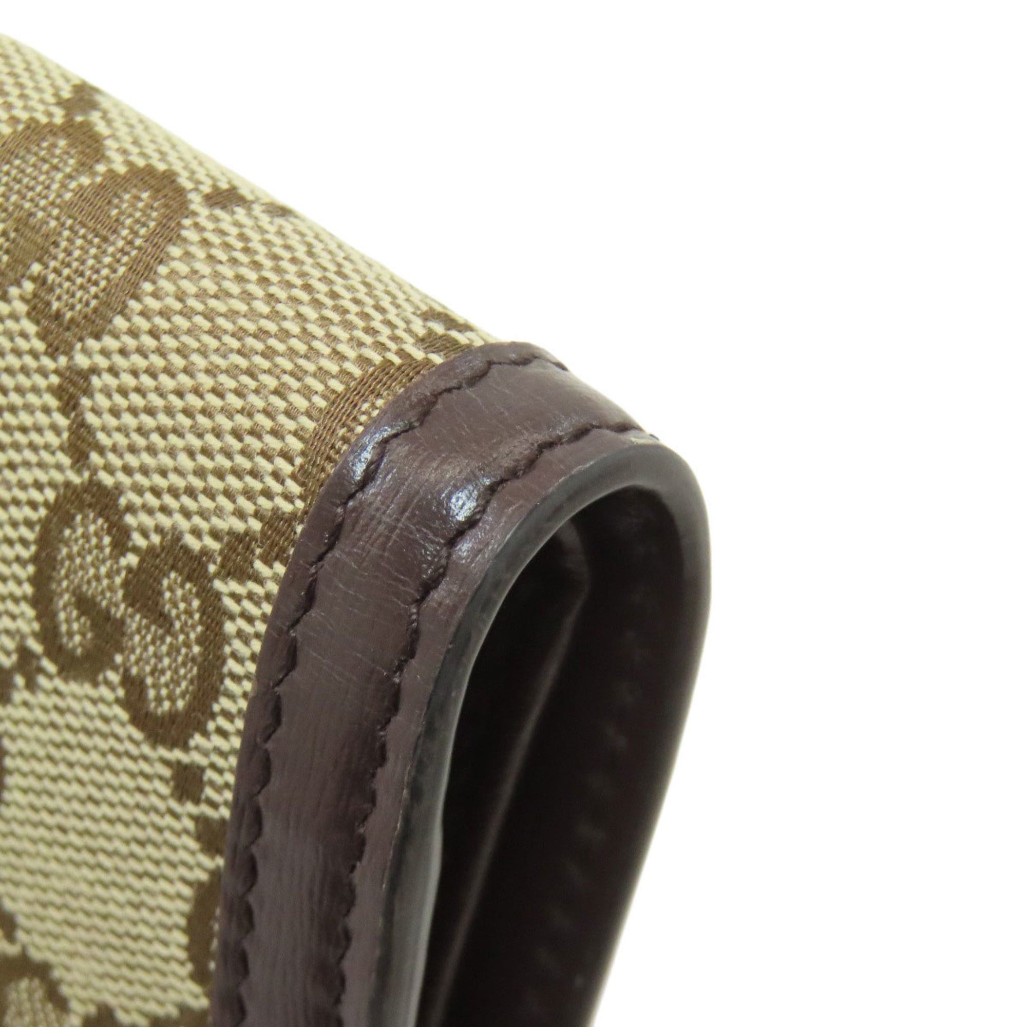 Gucci Gucci 790036 GG Pattern Bifold Wallet Canvas Women's GUCCI Size ONE SIZE - 19 Thumbnail