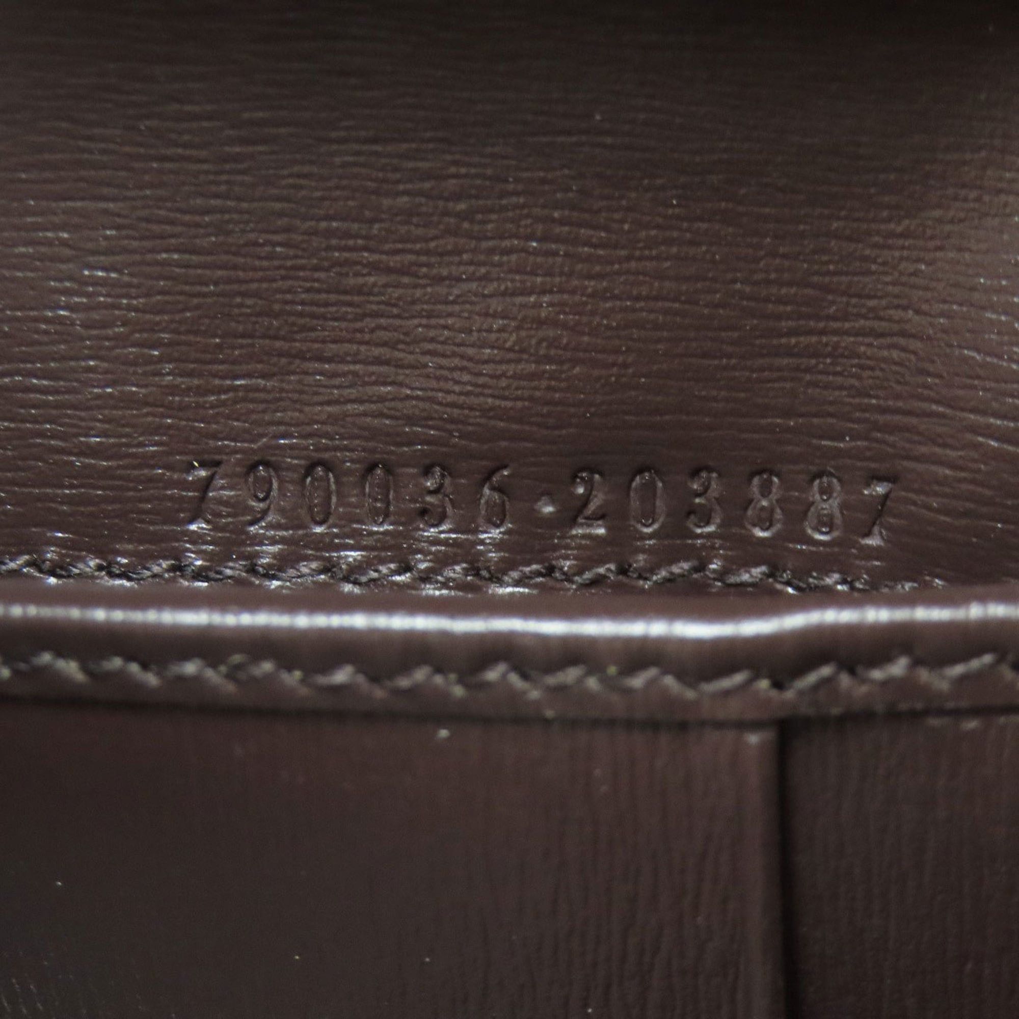 Gucci Gucci 790036 GG Pattern Bifold Wallet Canvas Women's GUCCI Size ONE SIZE - 8 Thumbnail