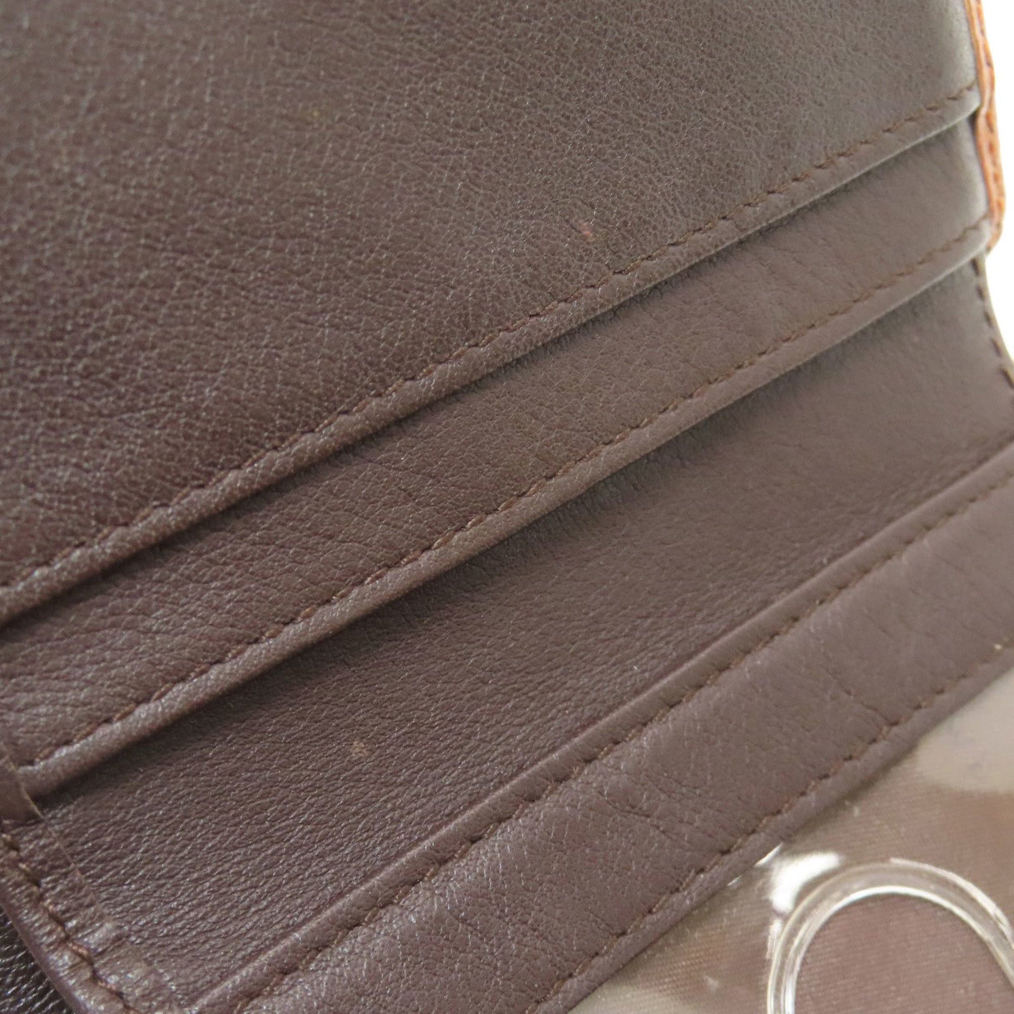 Loewe LOEWE Anagram Bifold Wallet Leather Women's Size ONE SIZE - 12 Thumbnail