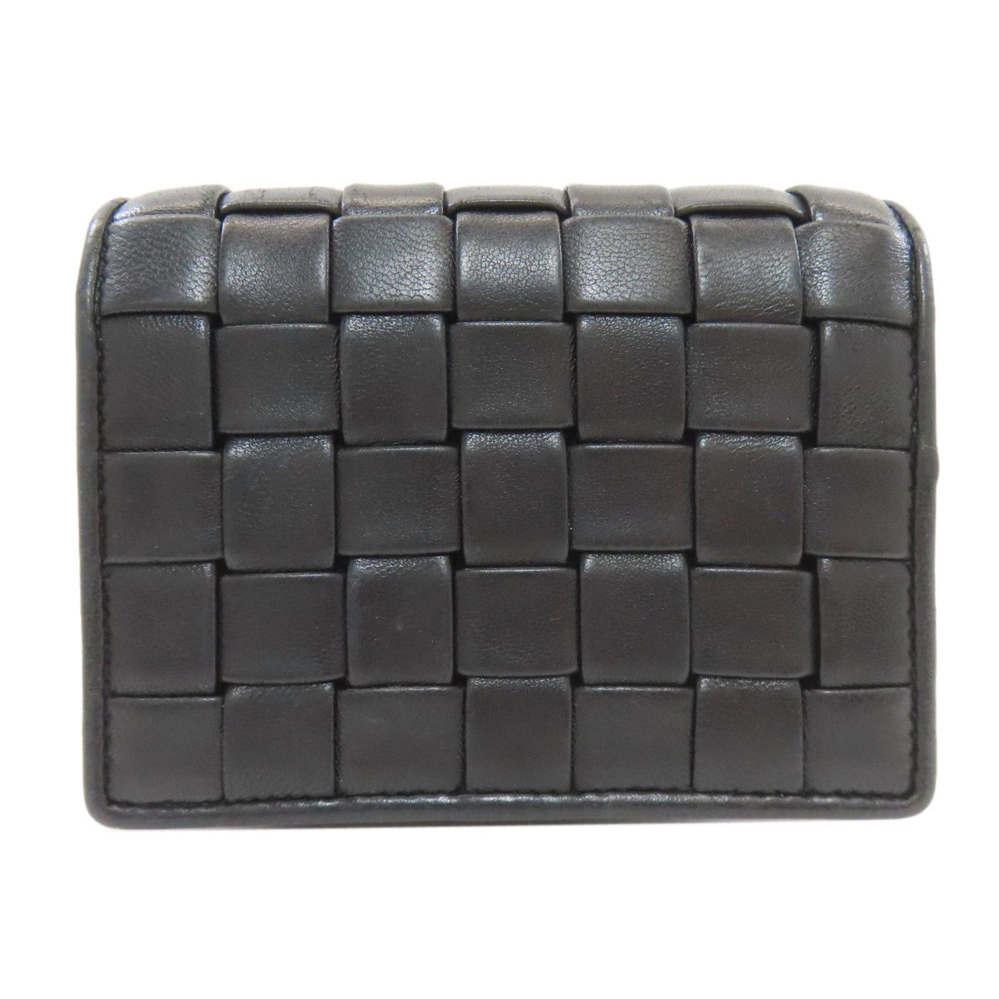 Miu Miu Miu Miu Miu Braided Leather Bifold Wallet for Women Size ONE SIZE - 2 Thumbnail