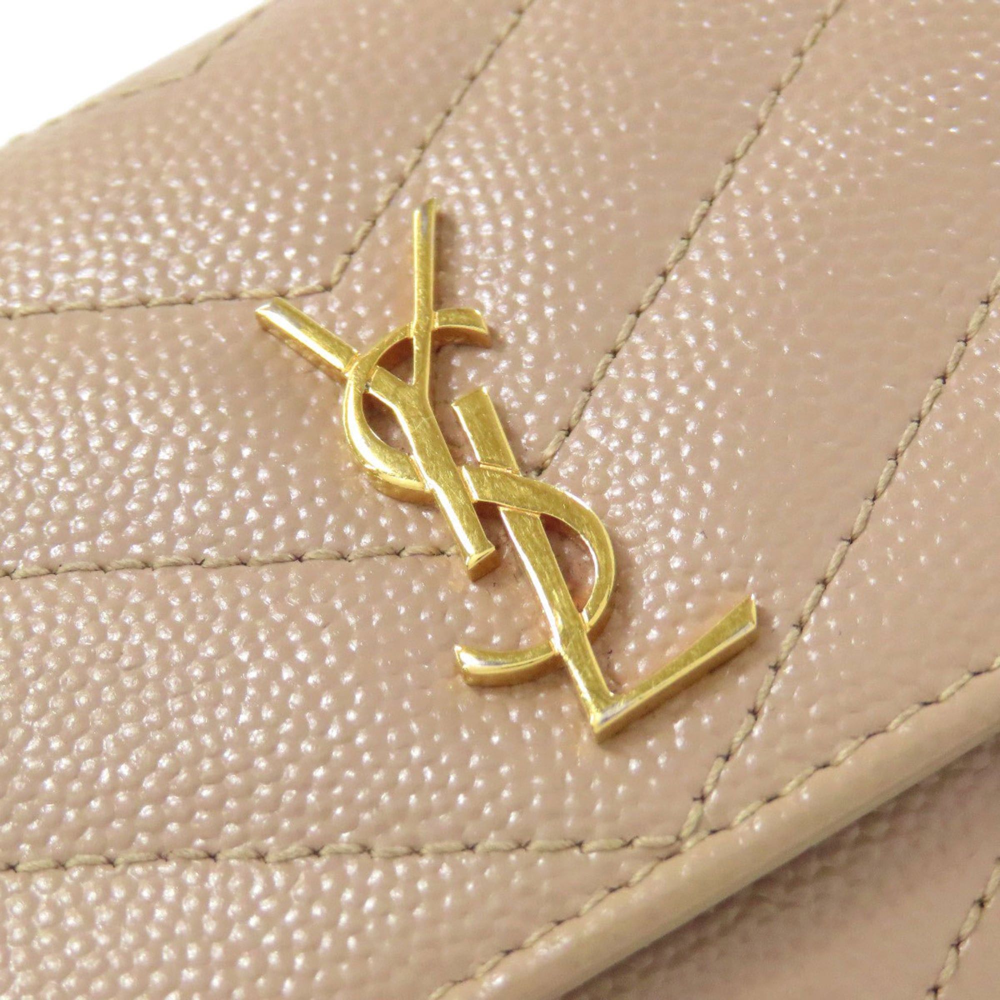 Saint Laurent Paris Saint Laurent logo key case leather women's SAINT LAURENT Size ONE SIZE - 15 Thumbnail