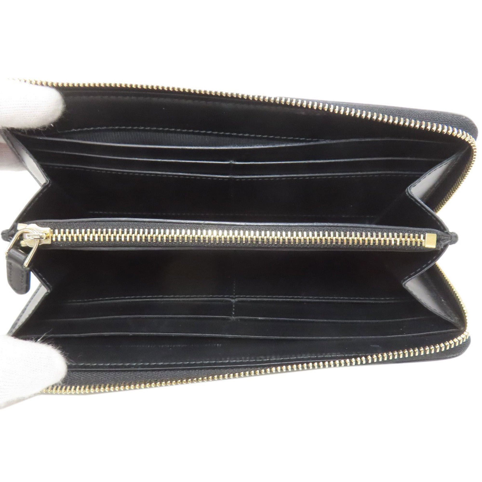 Bvlgari BVLGARI logo B.zero1 long wallet leather women's Size ONE SIZE - 4 Thumbnail