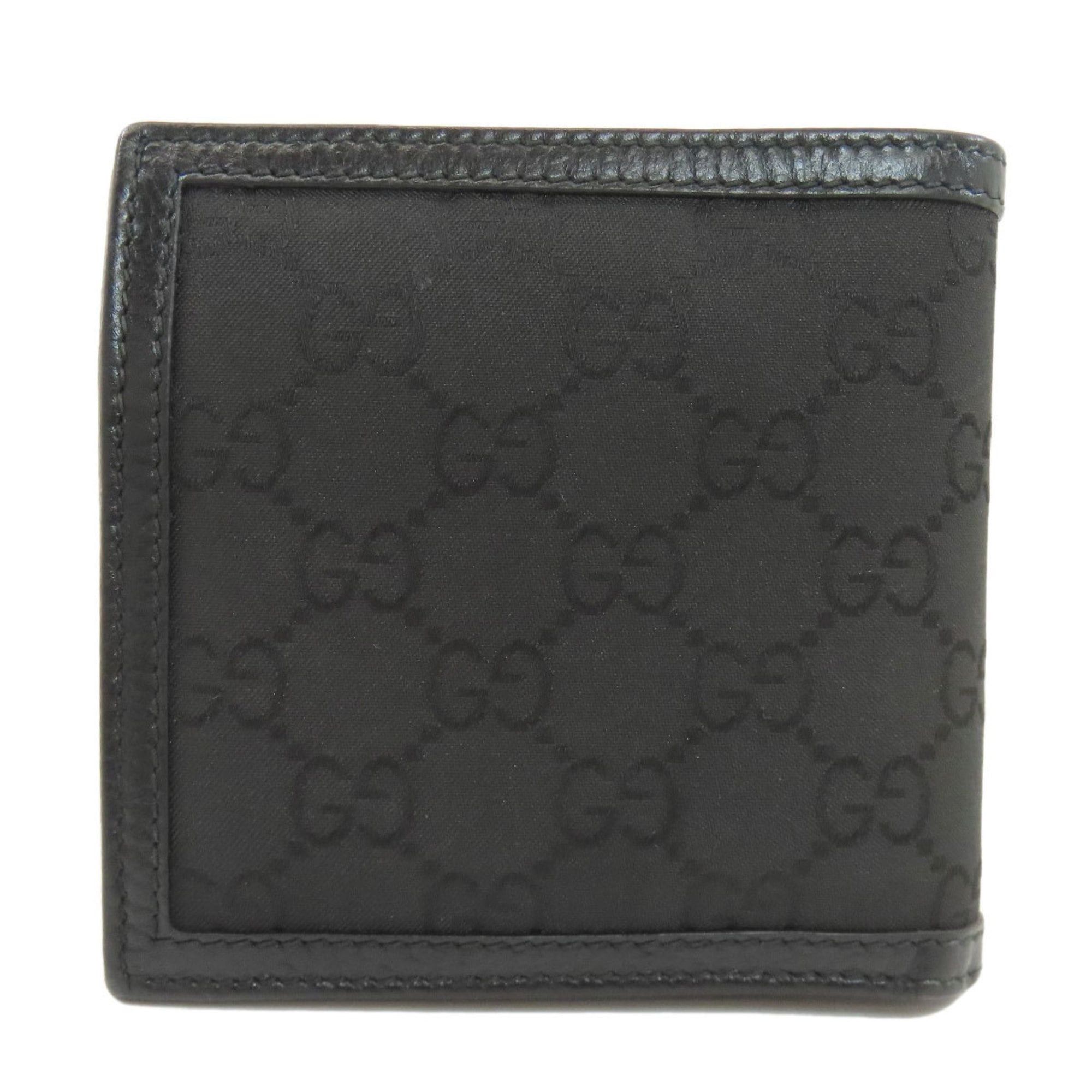 Gucci Gucci 150413 Outlet GG Bifold Wallet Nylon Women's GUCCI Size ONE SIZE - 2 Thumbnail