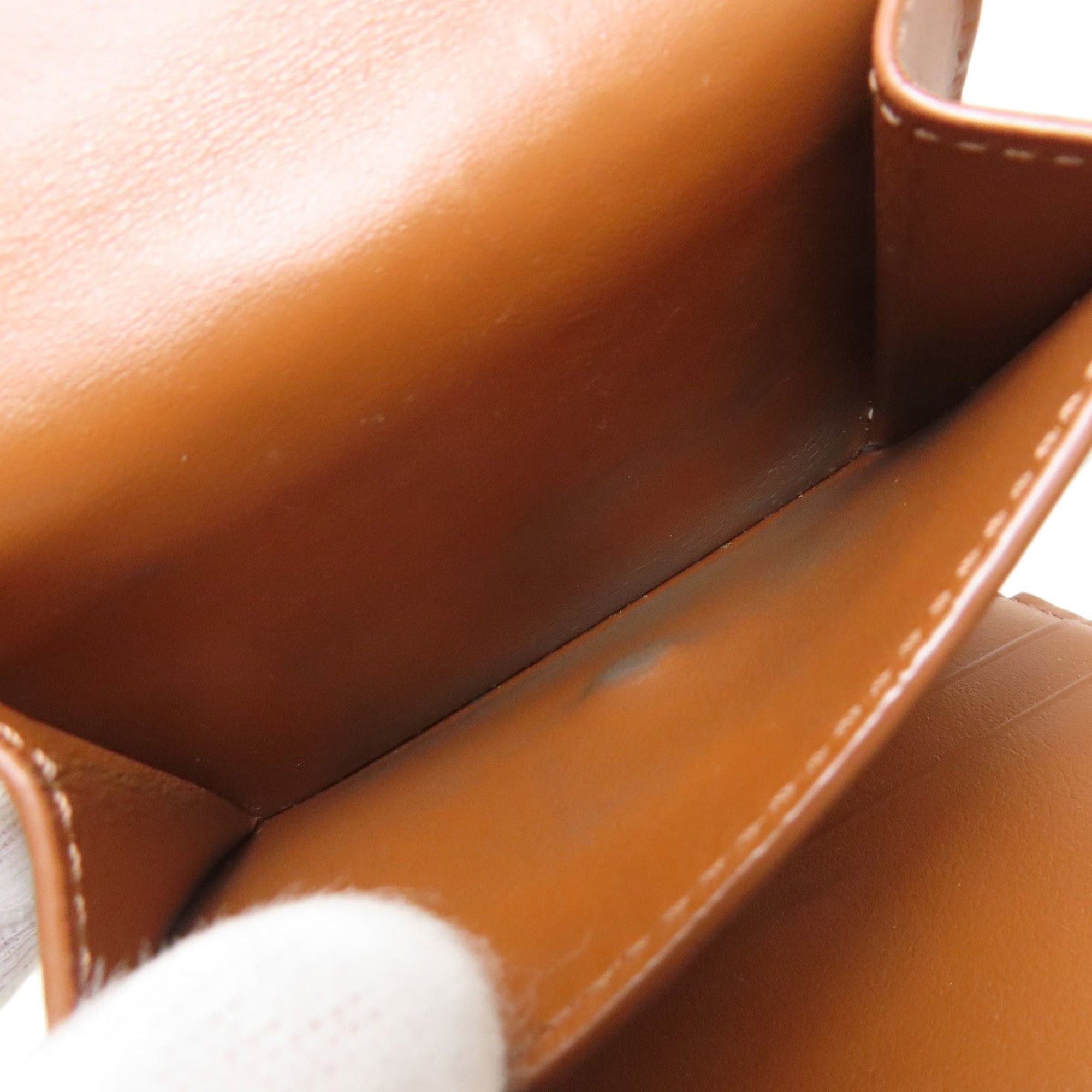 Celine Celine Macadam Tri-fold Wallet, Bi-fold Leather, Women's, CELINE Size ONE SIZE - 7 Thumbnail