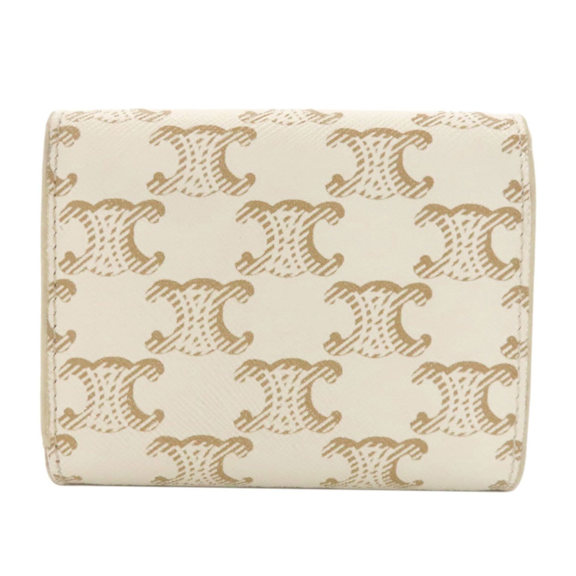 Celine Celine Macadam Tri-fold Wallet, Bi-fold Leather, Women's, CELINE Size ONE SIZE - 2 Thumbnail