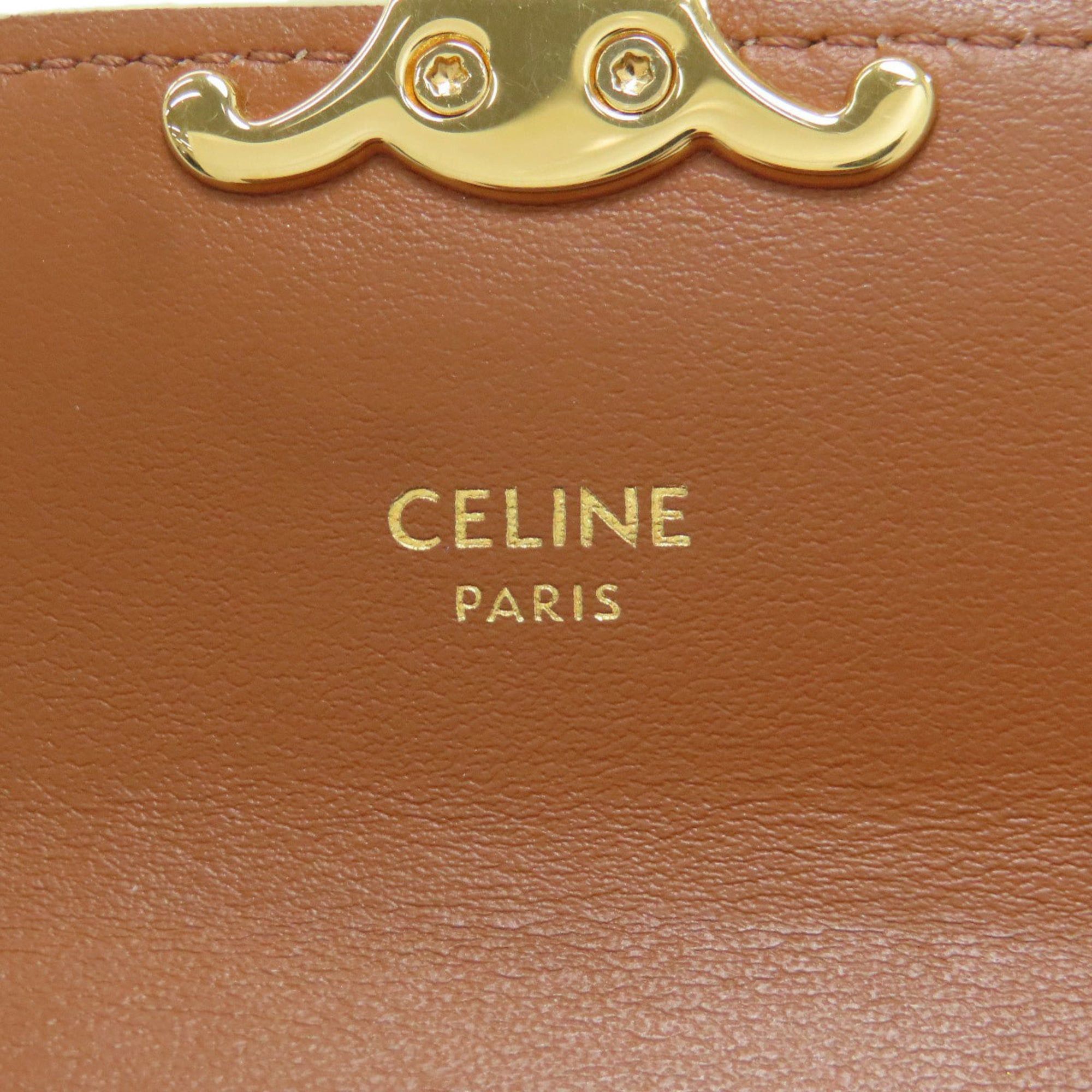 Celine Celine Macadam Tri-fold Wallet, Bi-fold Leather, Women's, CELINE Size ONE SIZE - 8 Thumbnail