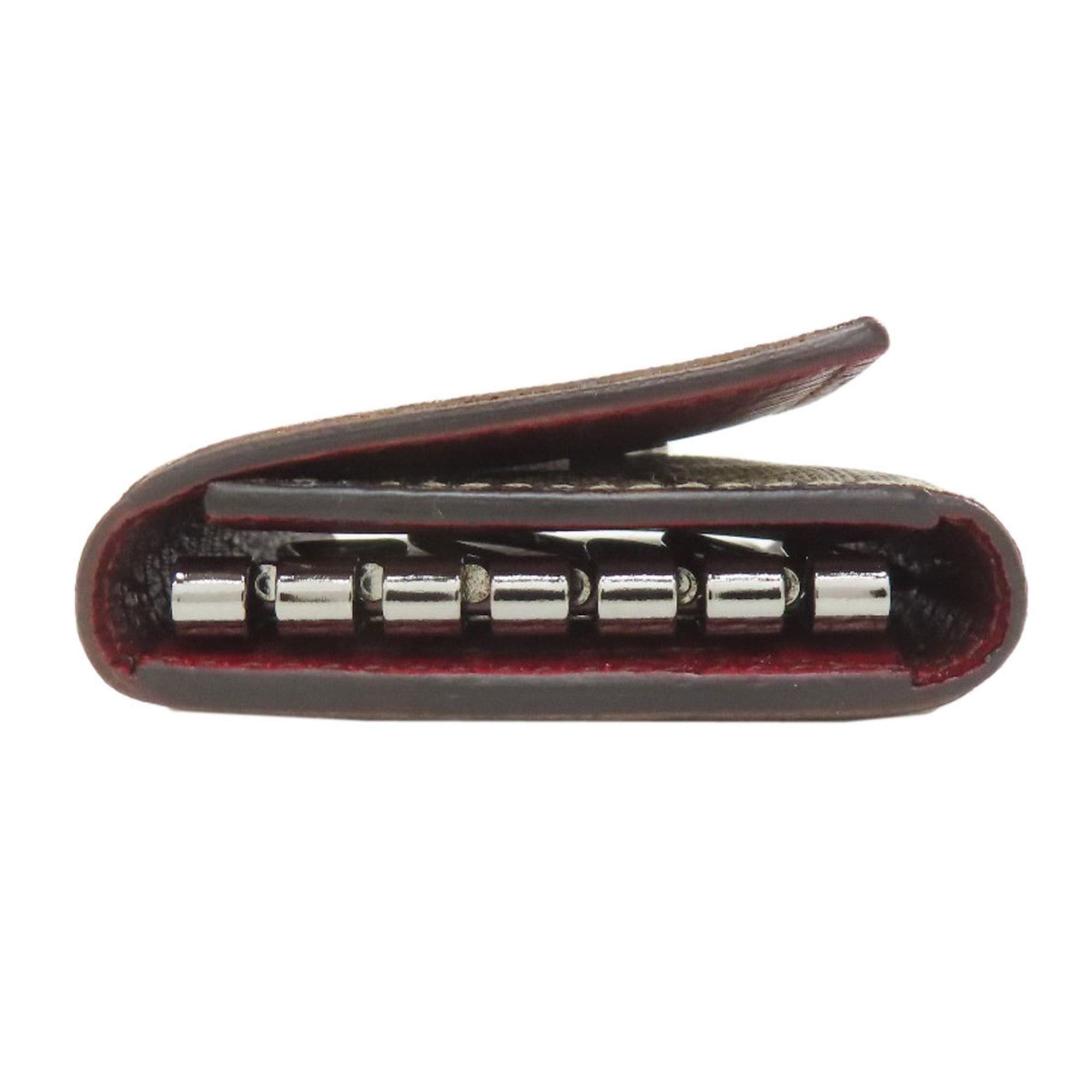 Gucci Gucci 115063 GG Supreme Key Case PVC Women's GUCCI Size ONE SIZE - 3 Thumbnail