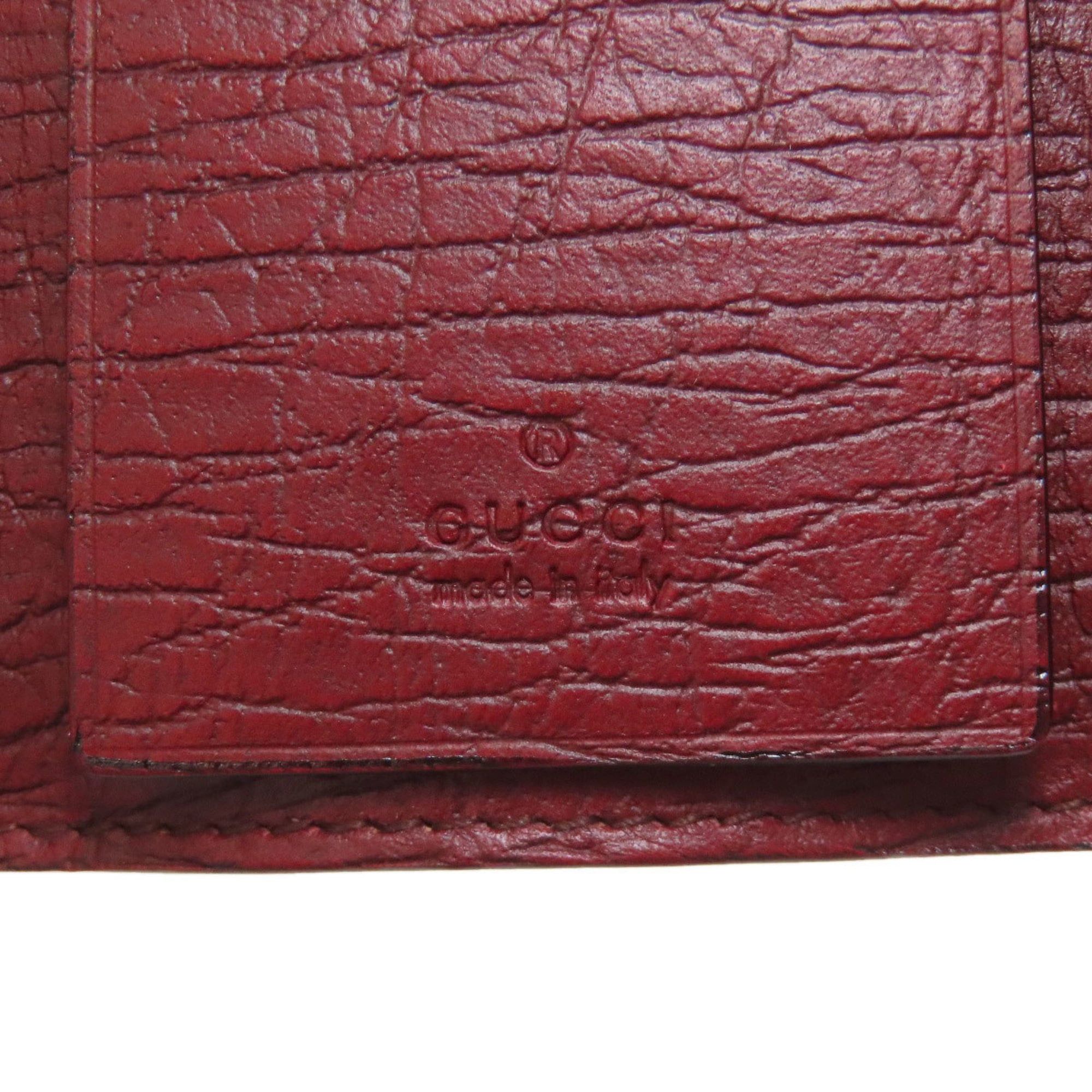 Gucci Gucci 115063 GG Supreme Key Case PVC Women's GUCCI Size ONE SIZE - 6 Thumbnail