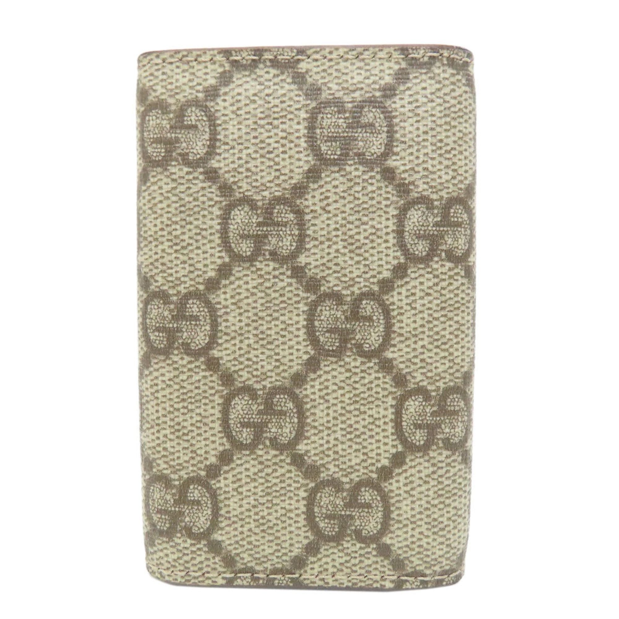 Gucci Gucci 115063 GG Supreme Key Case PVC Women's GUCCI Size ONE SIZE - 2 Thumbnail