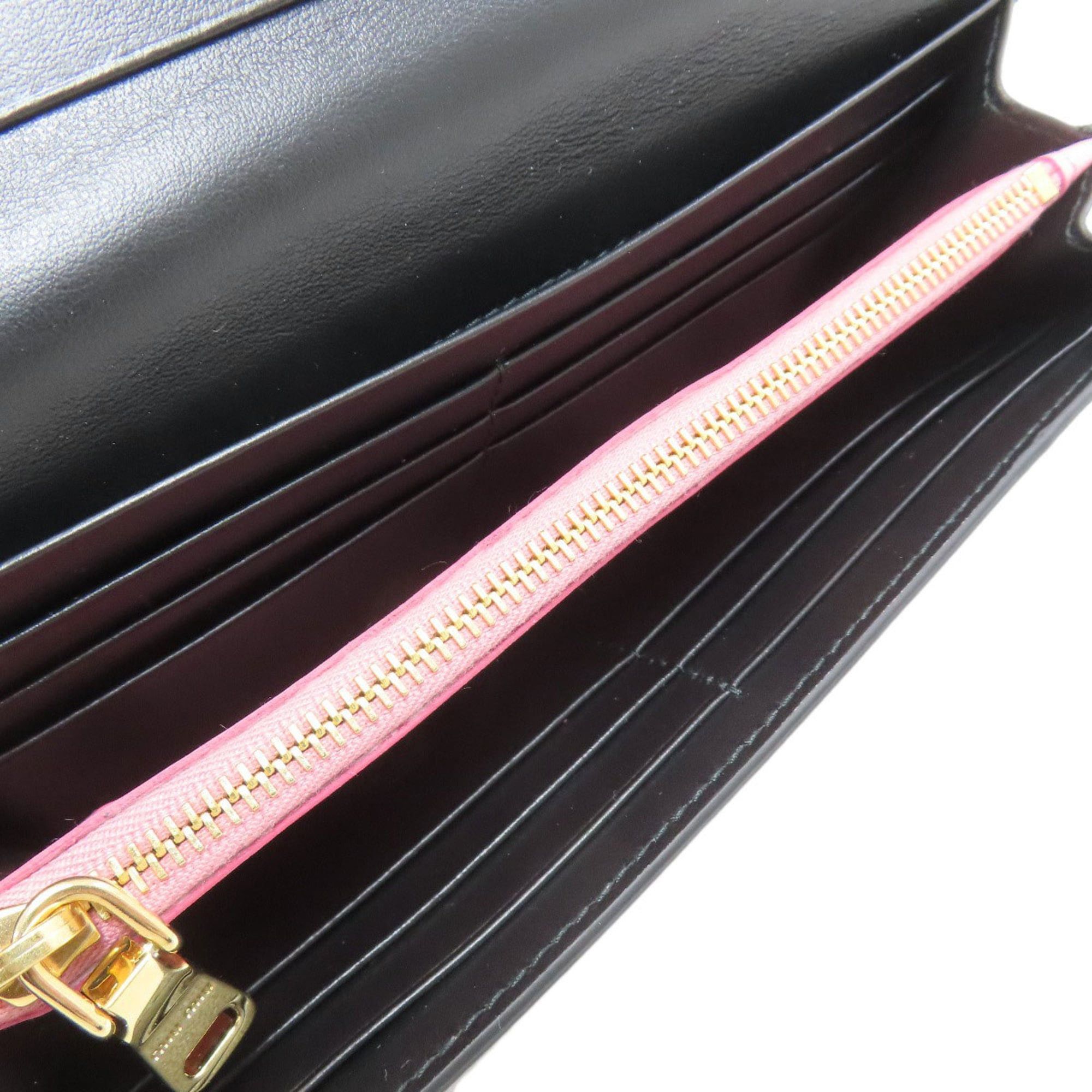 Miu Miu Miu Miu Miu Ribbon Motif Long Wallet Leather Women's MIUMIU Size ONE SIZE - 5 Thumbnail