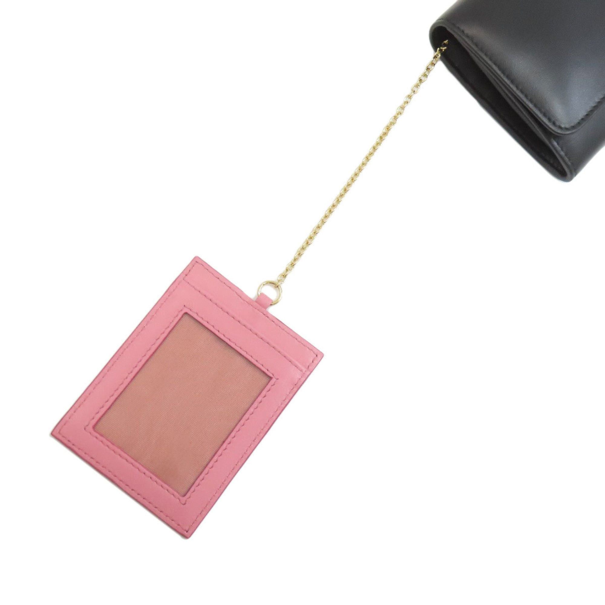 Miu Miu Miu Miu Miu Ribbon Motif Long Wallet Leather Women's MIUMIU Size ONE SIZE - 9 Thumbnail