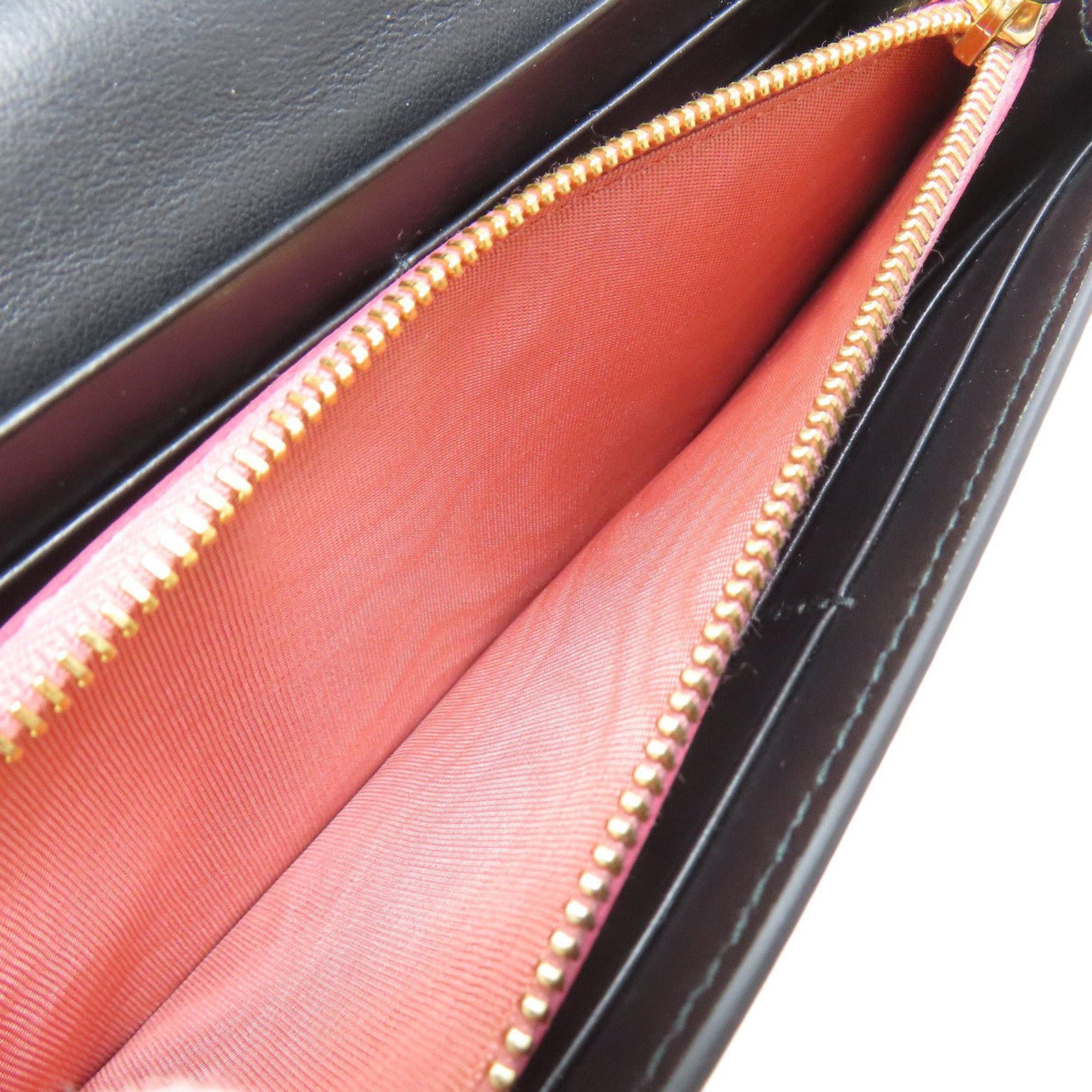 Miu Miu Miu Miu Miu Ribbon Motif Long Wallet Leather Women's MIUMIU Size ONE SIZE - 6 Thumbnail