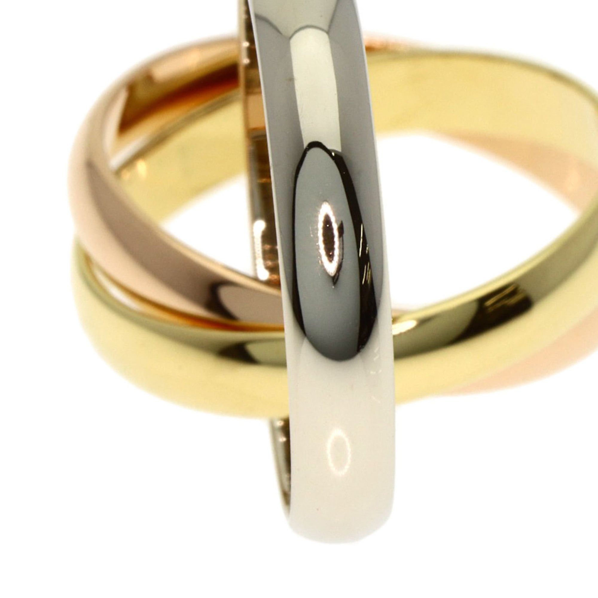 Cartier Cartier Trinity #51 Ring, 18K Yellow Gold/18KPG/18KWG, Women's Size ONE SIZE - 7 Thumbnail