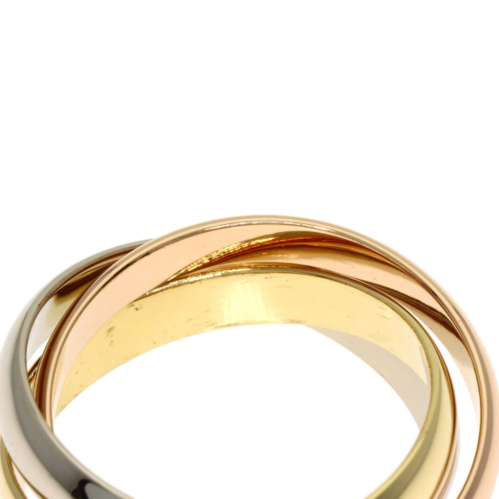 Cartier Cartier Trinity #51 Ring, 18K Yellow Gold/18KPG/18KWG, Women's Size ONE SIZE - 6 Thumbnail