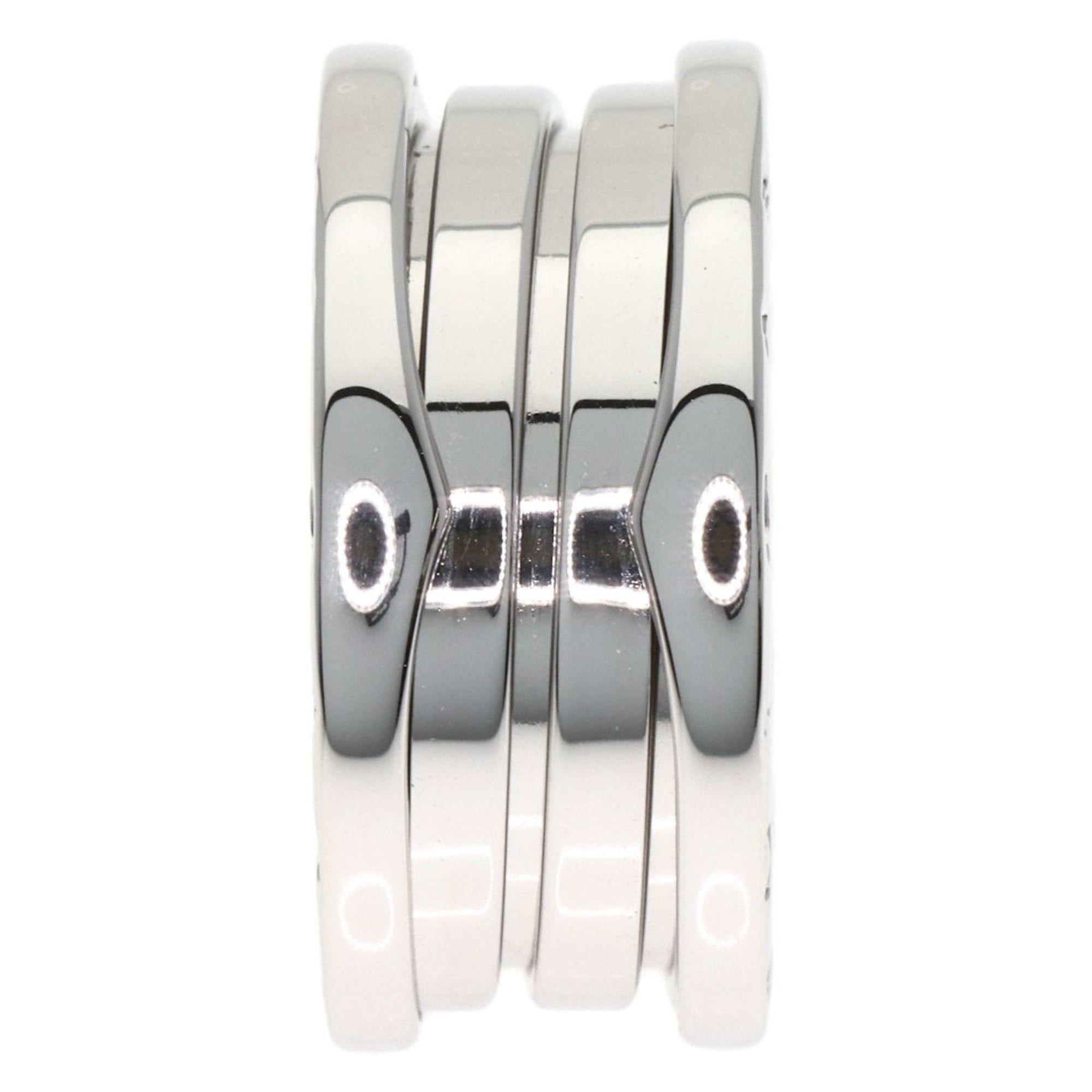 Bvlgari BVLGARI B-zero1 3-Band #49 Ring in 18K White Gold for Women Size ONE SIZE - 3 Thumbnail