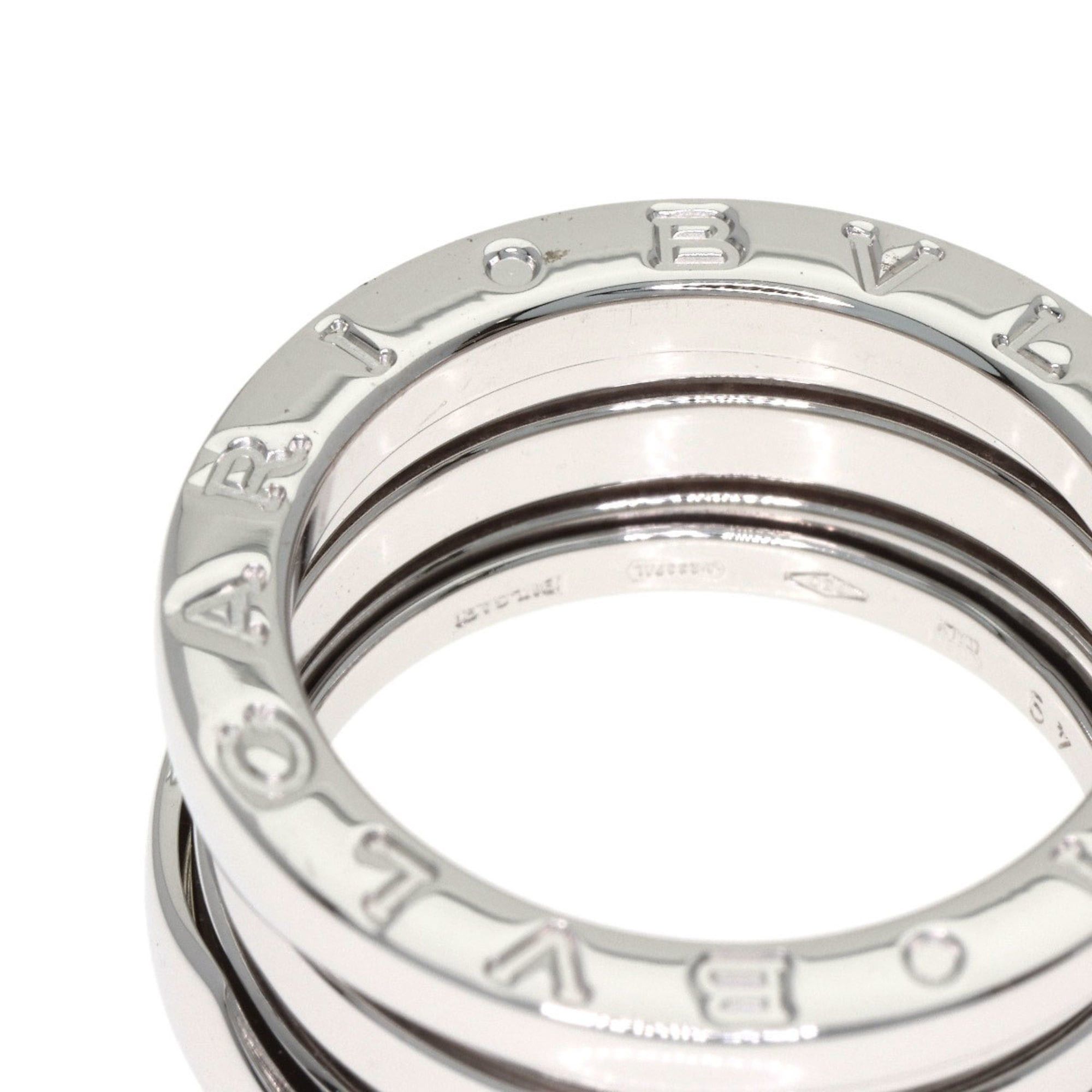Bvlgari BVLGARI B-zero1 3-Band #49 Ring in 18K White Gold for Women Size ONE SIZE - 7 Thumbnail