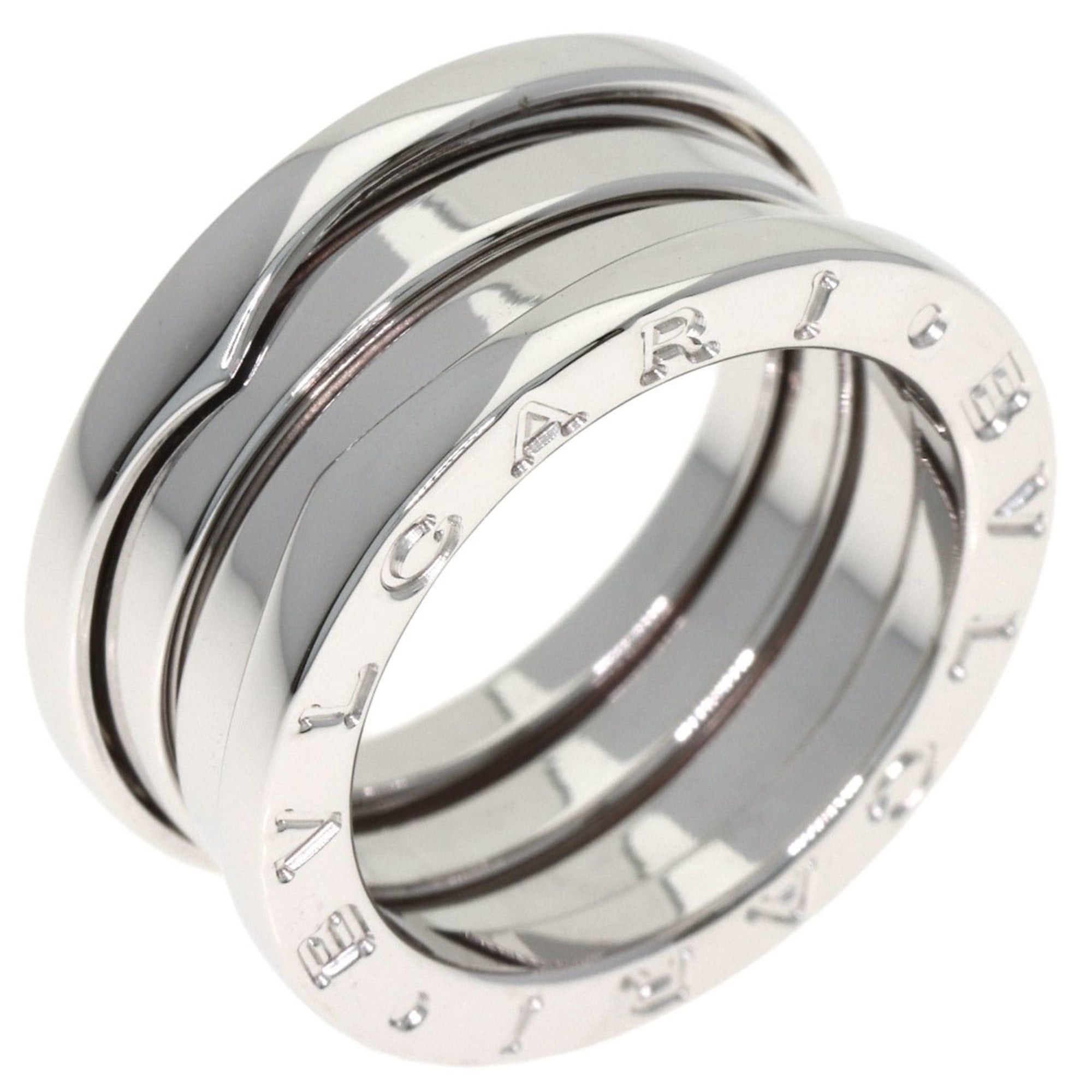 Bvlgari BVLGARI B-zero1 3-Band #49 Ring in 18K White Gold for Women Size ONE SIZE - 2 Thumbnail