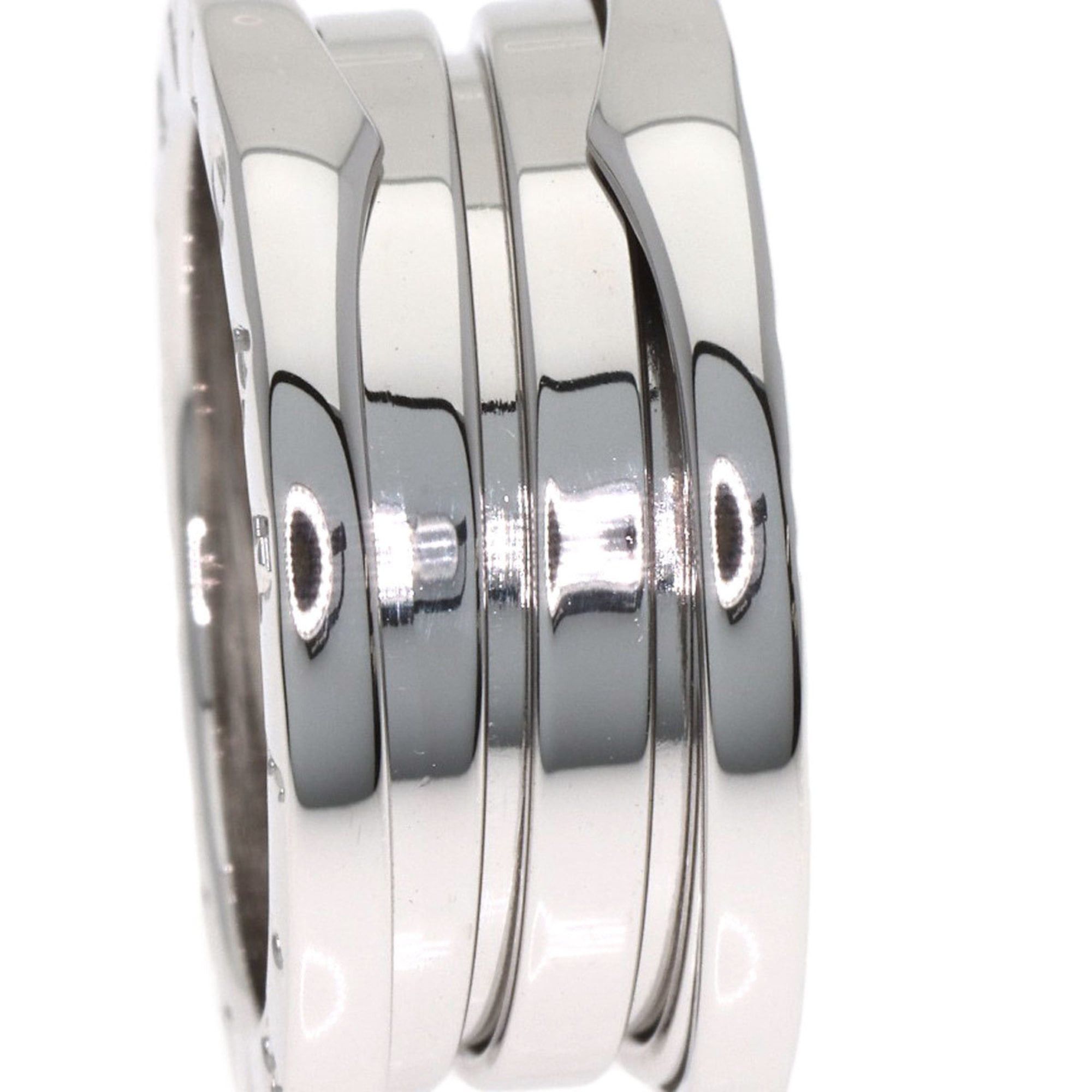 Bvlgari BVLGARI B-zero1 3-Band #49 Ring in 18K White Gold for Women Size ONE SIZE - 6 Thumbnail
