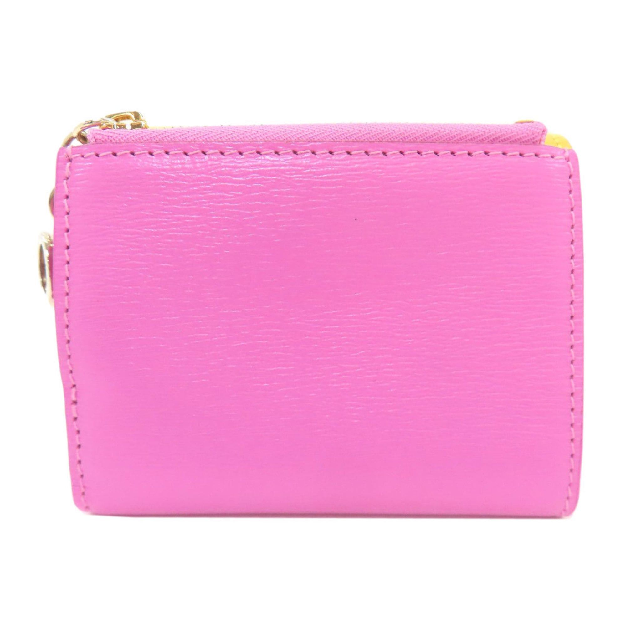 Bvlgari BVLGARI B.zero1 Charm Bifold Wallet Leather Women's Size ONE SIZE - 2 Thumbnail