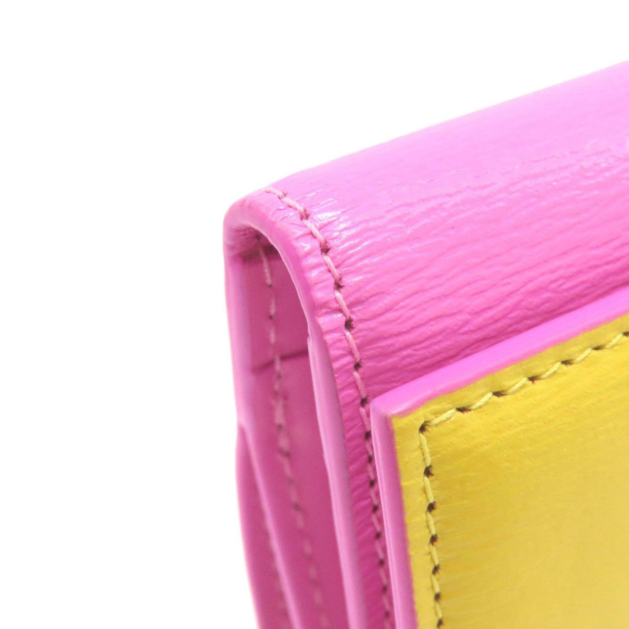 Bvlgari BVLGARI B.zero1 Charm Bifold Wallet Leather Women's Size ONE SIZE - 15 Thumbnail