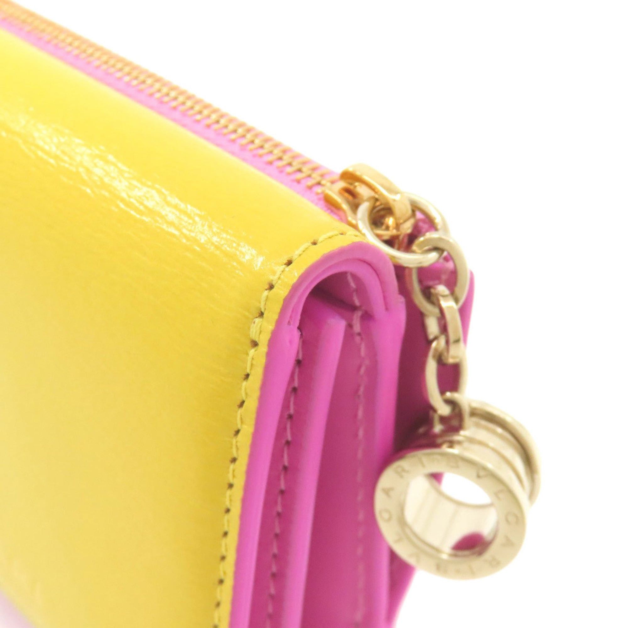 Bvlgari BVLGARI B.zero1 Charm Bifold Wallet Leather Women's Size ONE SIZE - 14 Thumbnail