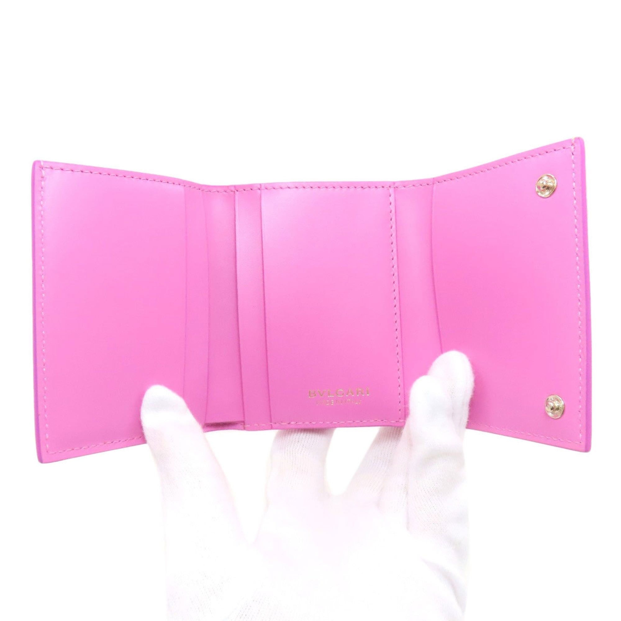 Bvlgari BVLGARI B.zero1 Charm Bifold Wallet Leather Women's Size ONE SIZE - 4 Thumbnail