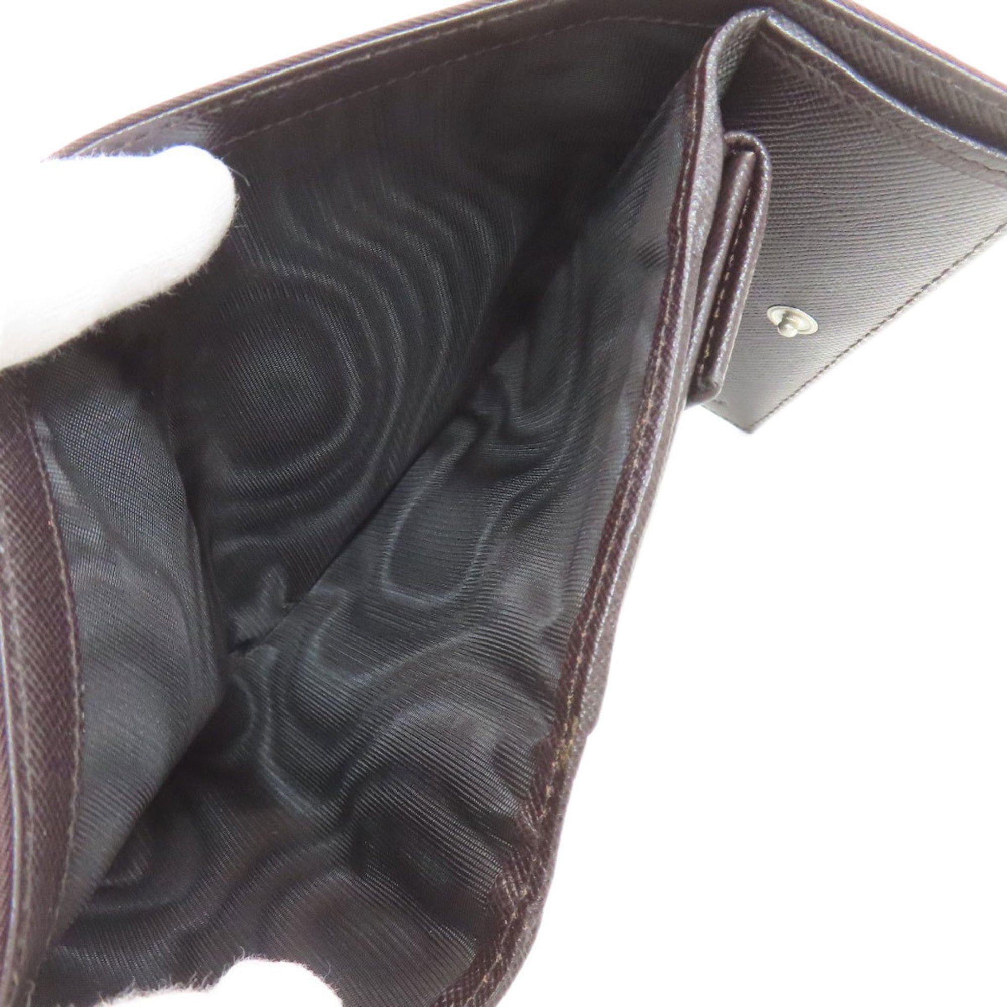 Prada Prada logo hardware bifold wallet nylon material women's PRADA Size ONE SIZE - 6 Thumbnail