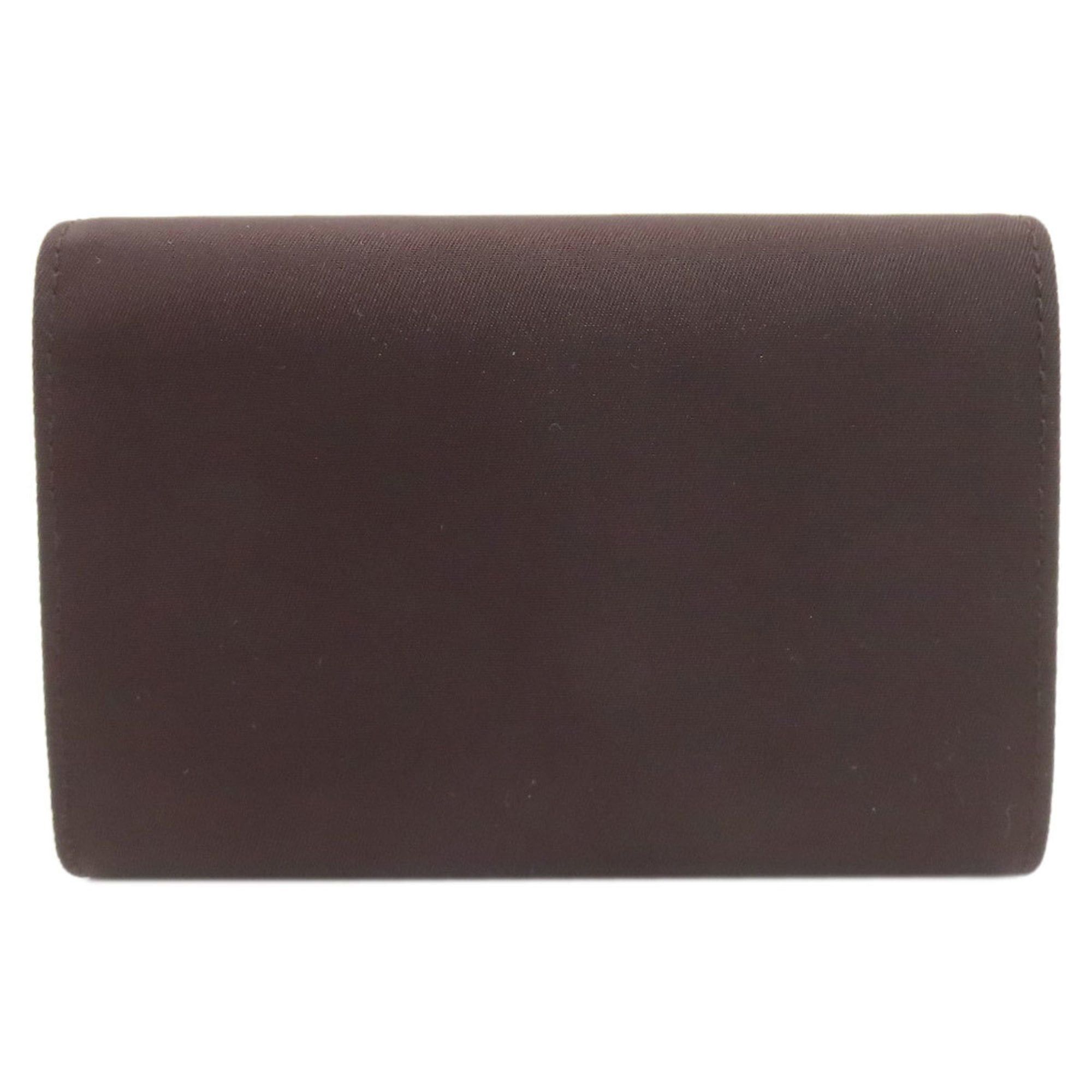 Prada Prada logo hardware bifold wallet nylon material women's PRADA Size ONE SIZE - 2 Thumbnail