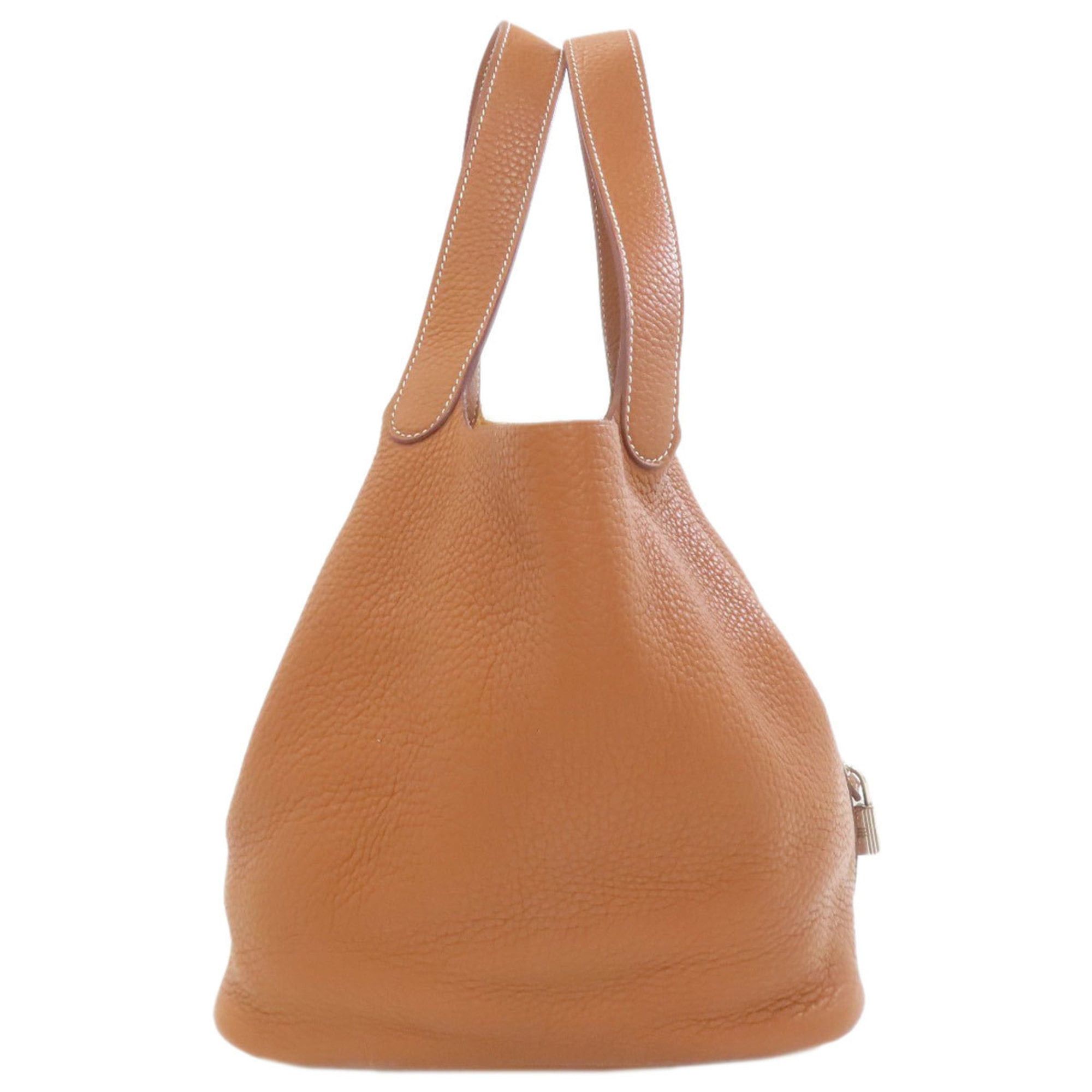 Hermes Hermès Picotin Lock MM Handbag with Silver Hardware, Taurillon, Women's, HERMES Size ONE SIZE - 3 Thumbnail